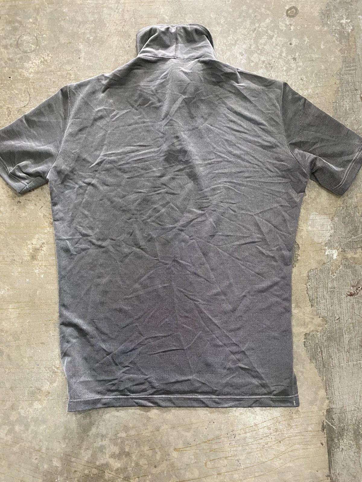 Vivienne Westwood Embroidered logo Silver Blend Nylon Polyester polo Size US M / EU 48-50 / 2 - 8 Thumbnail
