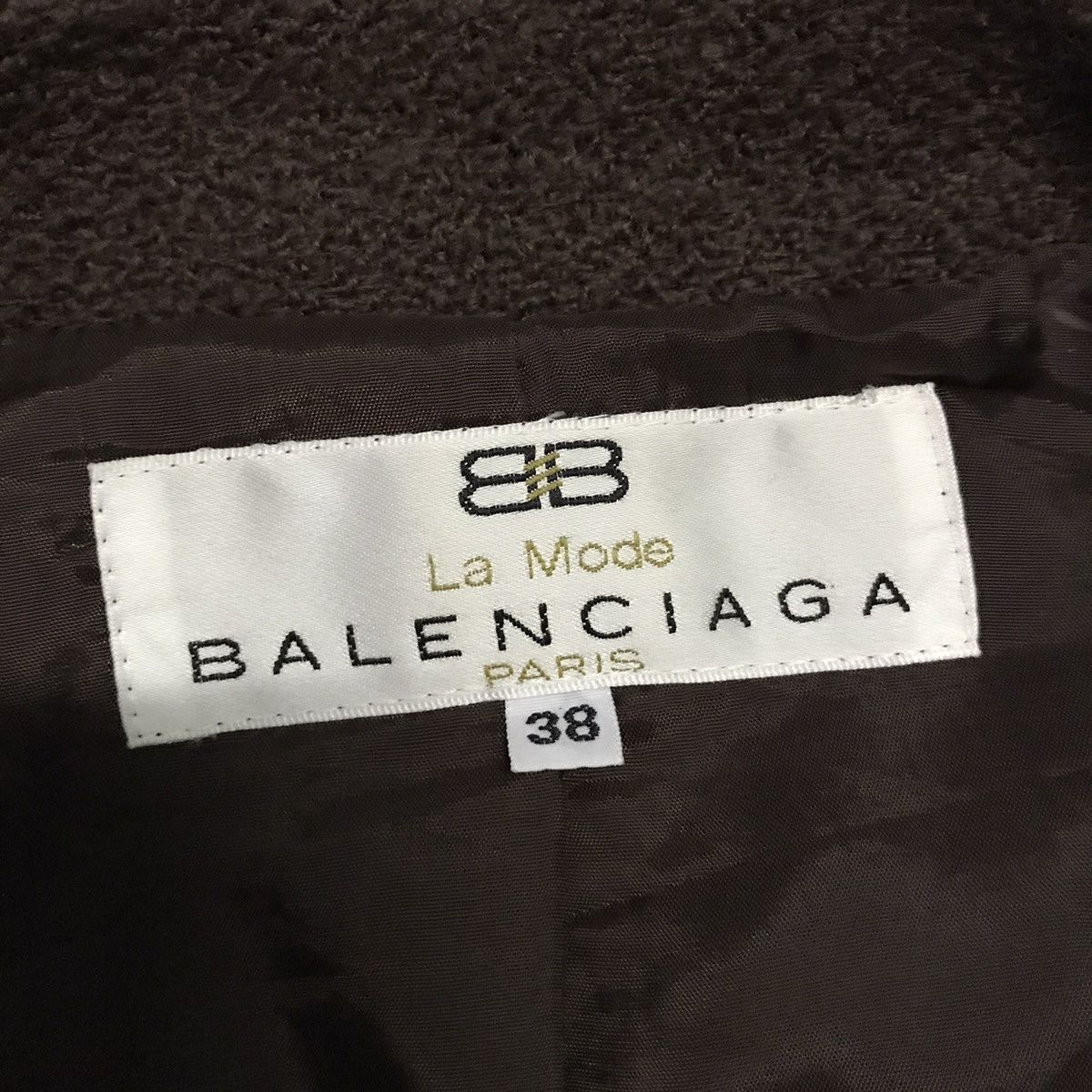 Balenciaga Balenciaga La Mode Paris Wool Women Jacket Made in Japan Size M / US 6-8 / IT 42-44 - 13 Thumbnail