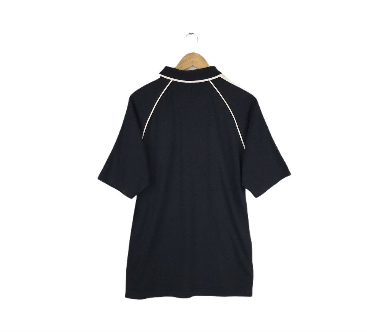 Champion Vintage Champion Script Minimalist HalfZipper Polos T-shirt Size US L / EU 52-54 / 3 - 3 Thumbnail