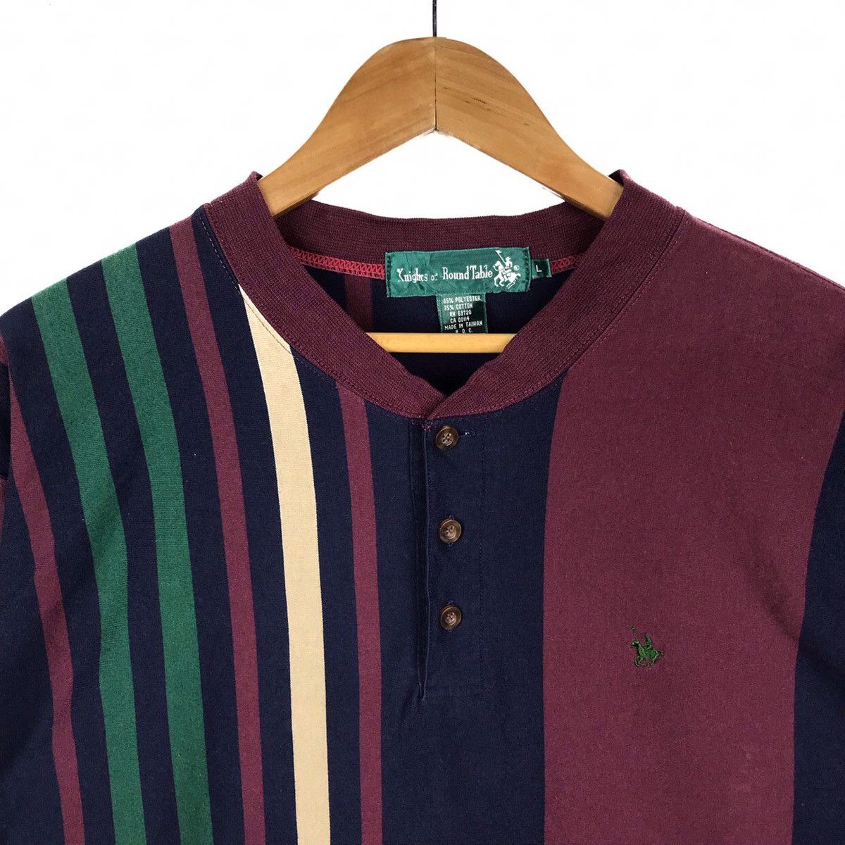 Vintage Vintage 90s Knights of Round Table Small Pony Shirt Size US L / EU 52-54 / 3 - 2 Thumbnail