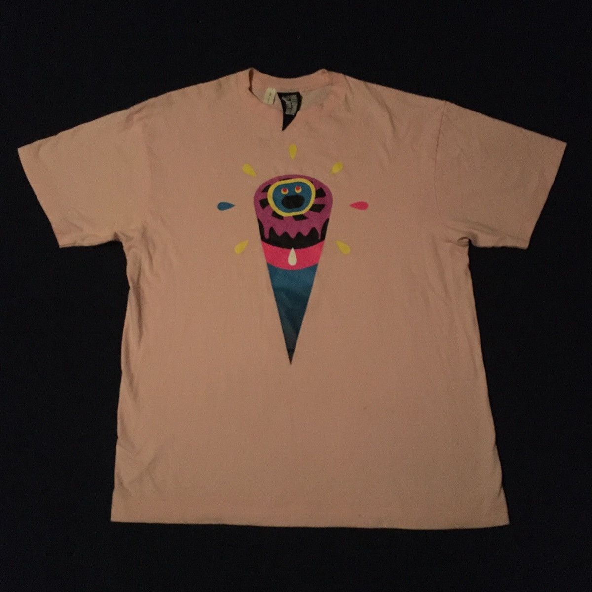 Billionaire Boys Club RARE OG BBC Ice Cream Singing Cone Graphic Logo Tee Japan Size US L / EU 52-54 / 3 - 2 Thumbnail