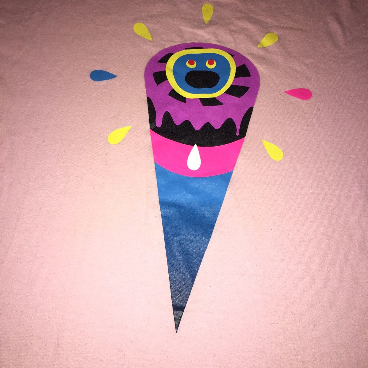 Billionaire Boys Club RARE OG BBC Ice Cream Singing Cone Graphic Logo Tee Japan Size US L / EU 52-54 / 3 - 4 Thumbnail