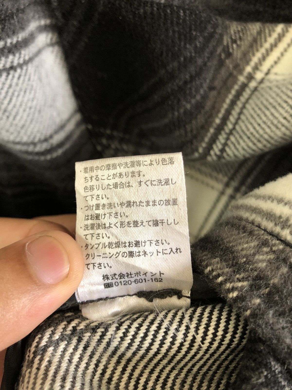 Issey Miyake RARE 🇯🇵 LOWRYS FARM CHECKERED WOOL TARTAN PONCHOS Size US L / EU 52-54 / 3 - 7 Thumbnail