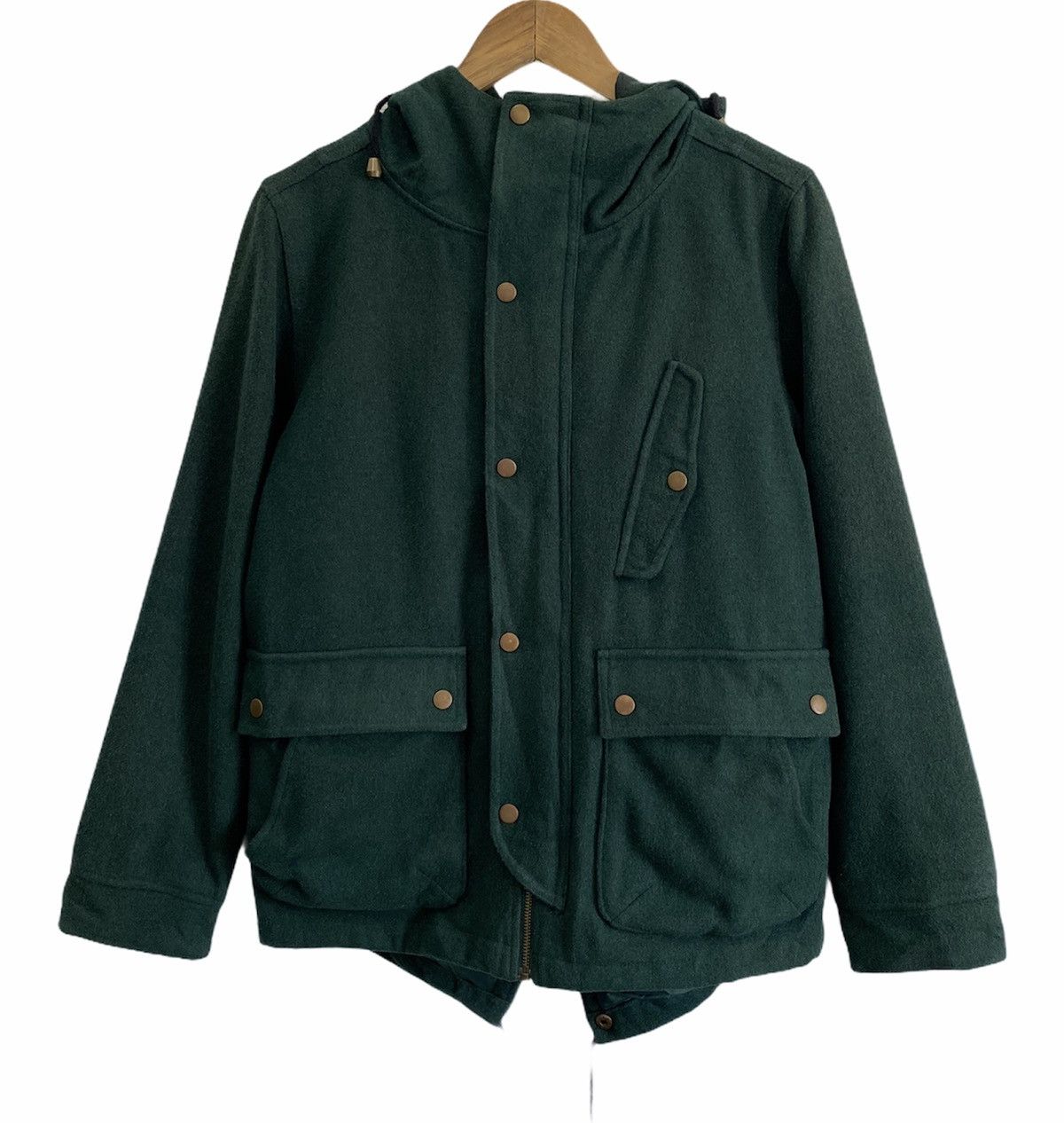 General Research 🇯🇵ICONIC Urban Research Multipocket Wool Hunting Jacket Size US S / EU 44-46 / 1 - 1 Thumbnail