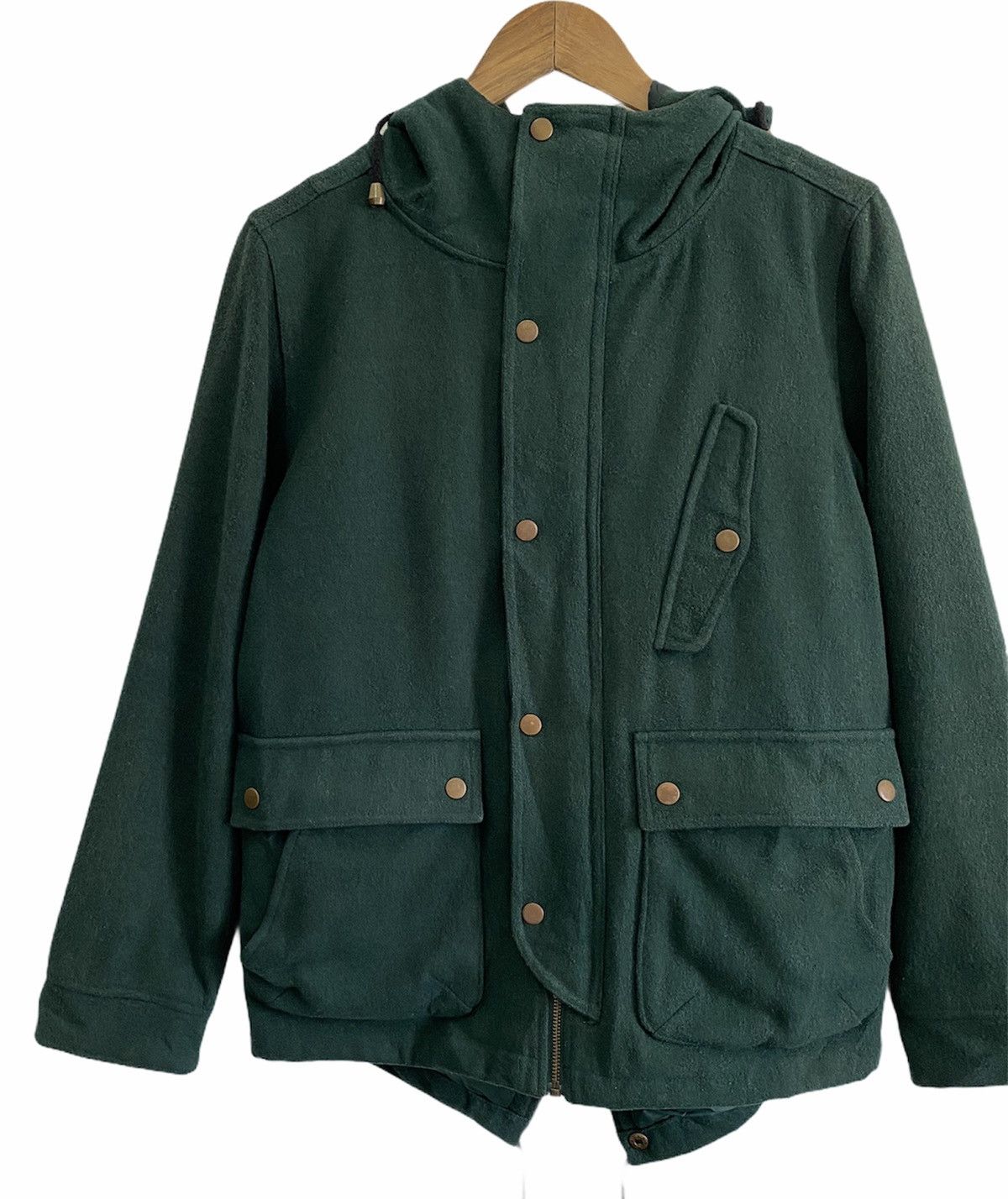 General Research 🇯🇵ICONIC Urban Research Multipocket Wool Hunting Jacket Size US S / EU 44-46 / 1 - 3 Thumbnail