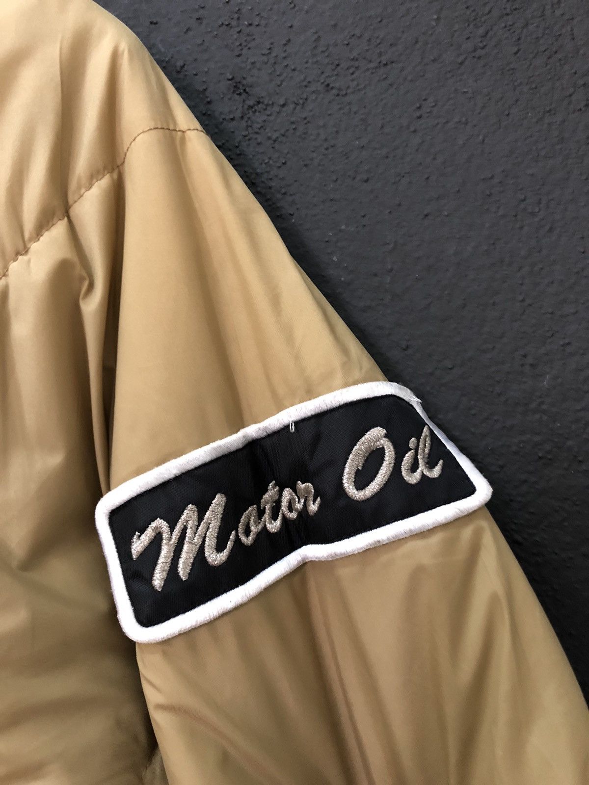 Japanese Brand Vintage Lubricant 76 Racing Reversible Puffer Jacket Size US L / EU 52-54 / 3 - 13 Thumbnail