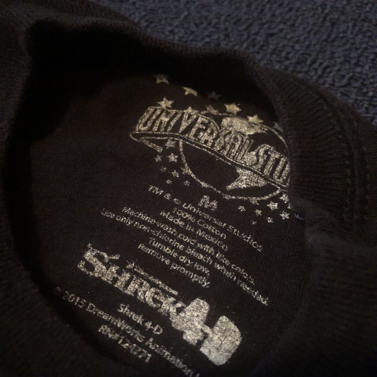 Vintage VTG Shrek 4D Universal Studios Nice Is Overrated Graphic Tee Size US M / EU 48-50 / 2 - 5 Thumbnail