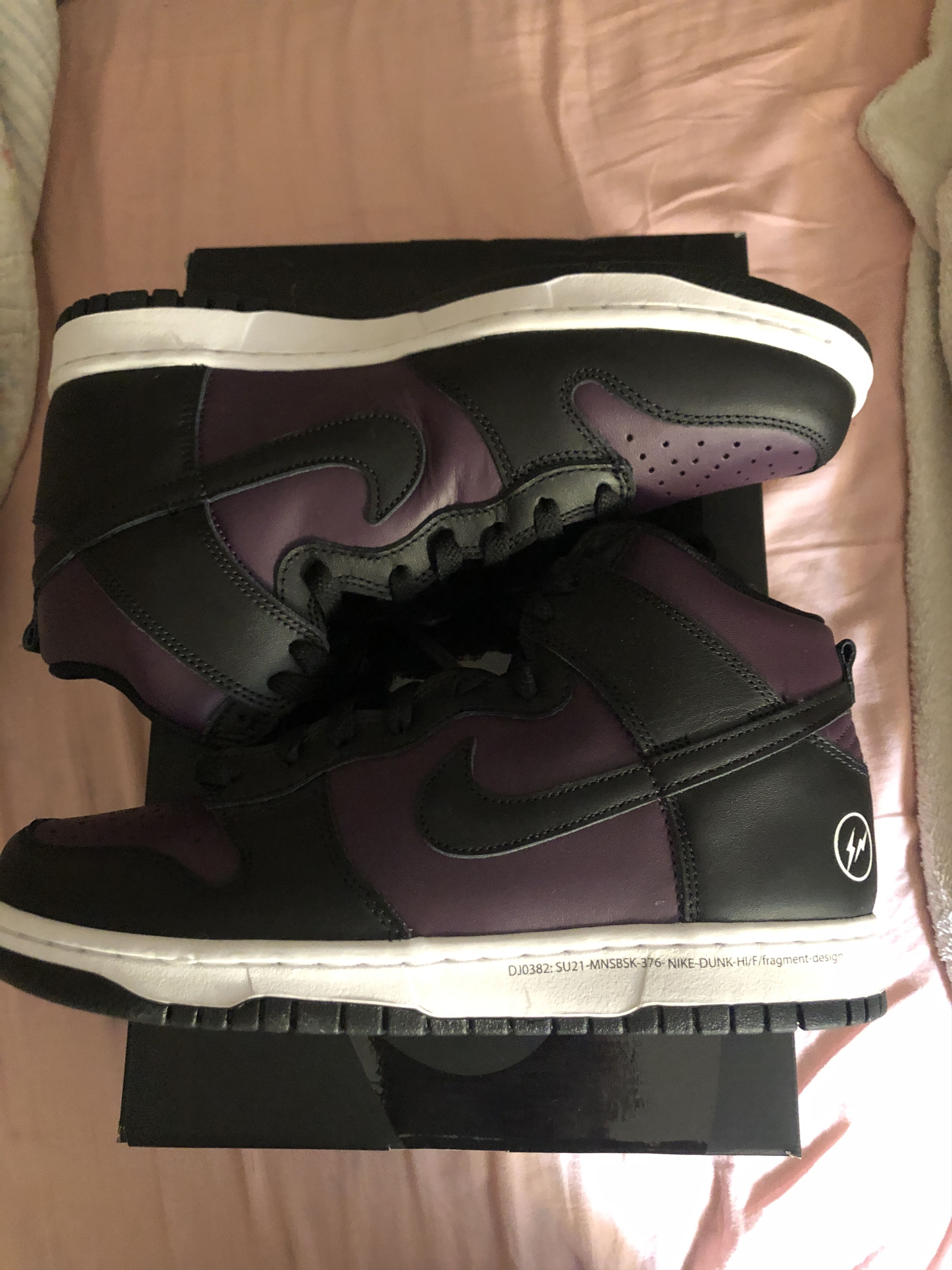 NEW Nike Dunk High x Fragment Design Beijing 2021 Size