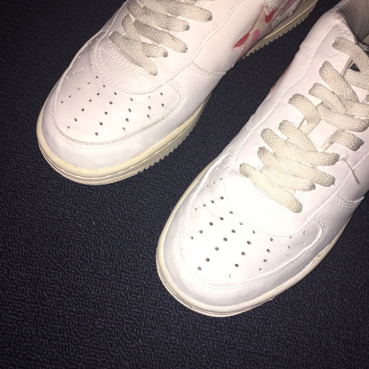 Bape RARE OG A BATHING APE BAPESTA PINK CAMO CANVAS LEATHER SHOES Size US 8.5 / EU 41-42 - 8 Thumbnail
