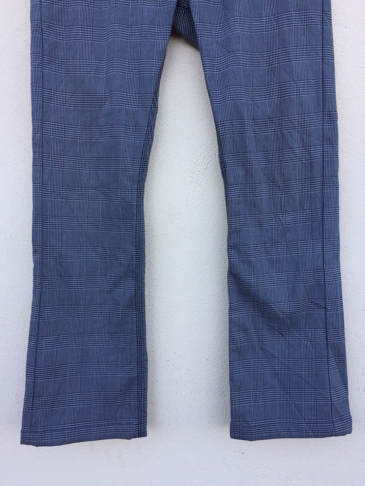 Edwin × Japanese Brand Japanese🔥Edwin XV Khaki Checked Pants Punk Bondage Size US 33 - 5 Thumbnail