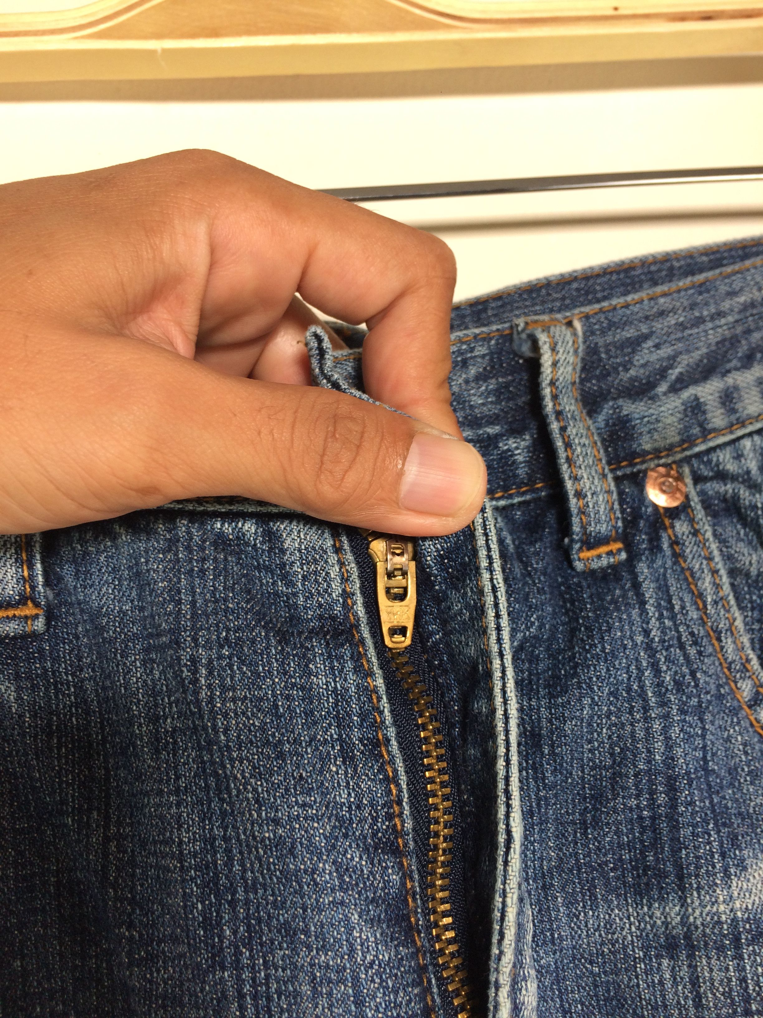 Japanese Brand Bonds and Peace Patchwork Distressed Ripped Denim Jeans Size US 32 / EU 48 - 6 Thumbnail
