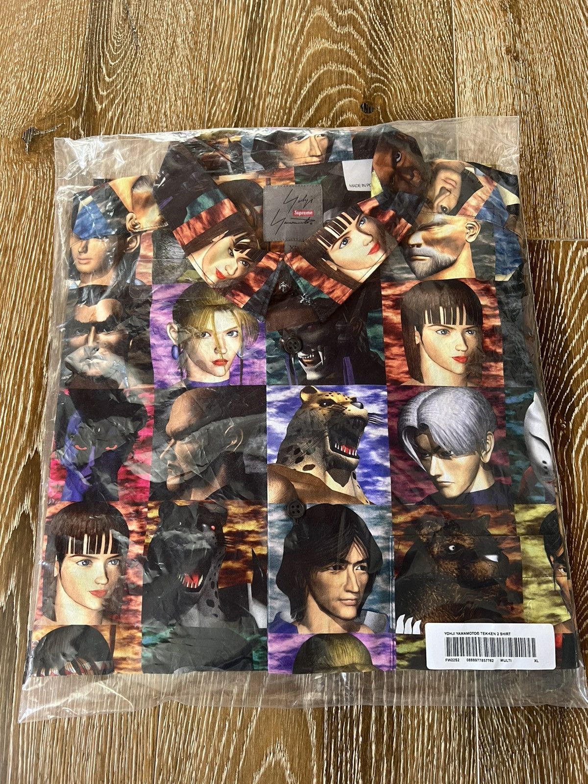 Supreme × Yohji Yamamoto Supreme Yohji Yamamoto Tekken 2 Shirt Size US XL / EU 56 / 4 - 3 Thumbnail