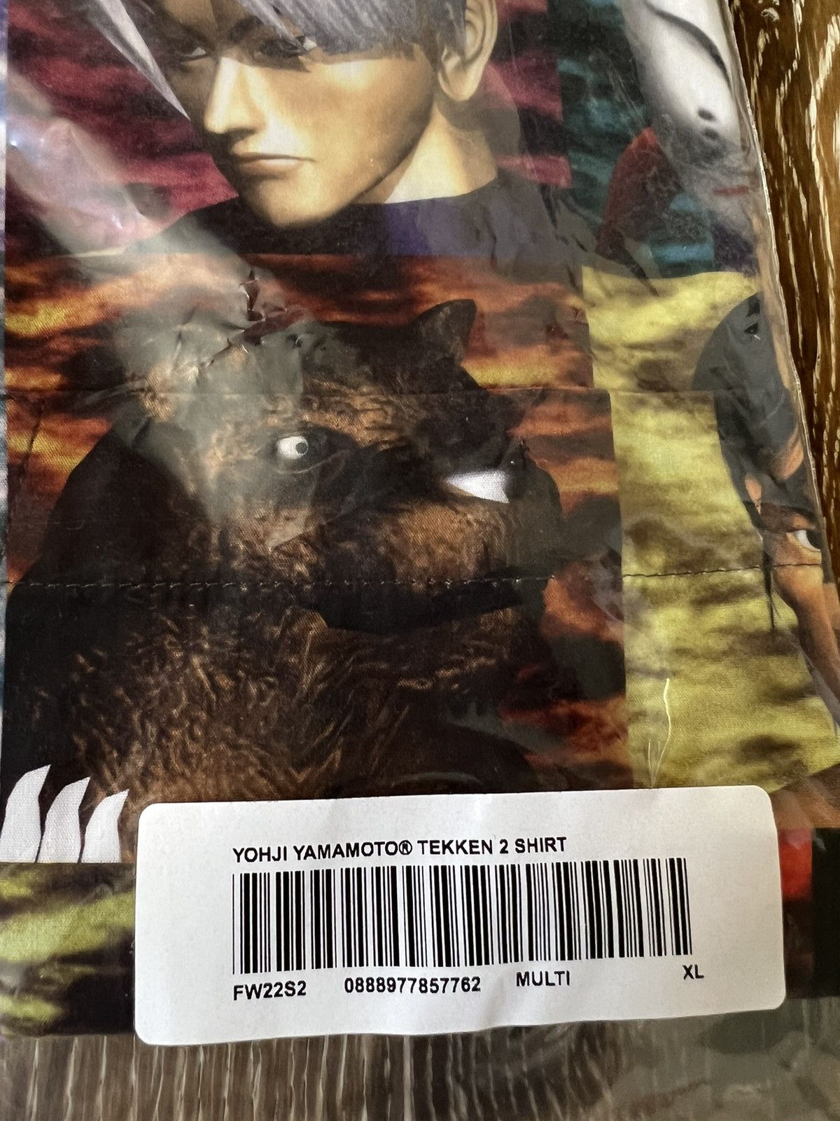 Supreme × Yohji Yamamoto Supreme Yohji Yamamoto Tekken 2 Shirt Size US XL / EU 56 / 4 - 6 Thumbnail