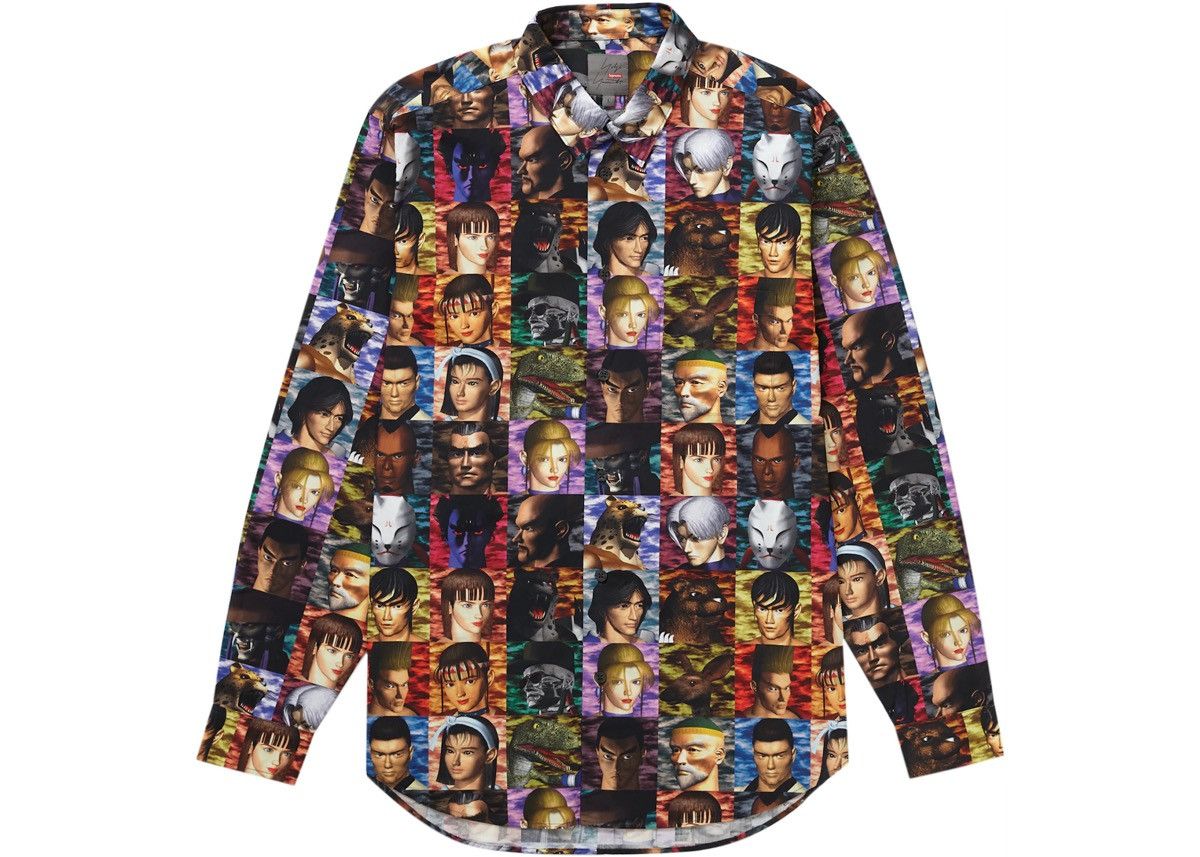 Supreme × Yohji Yamamoto Supreme Yohji Yamamoto Tekken 2 Shirt Size US XL / EU 56 / 4 - 1 Thumbnail