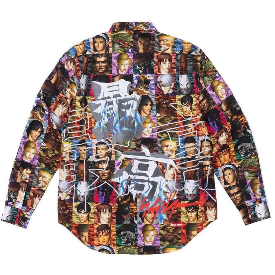 Supreme × Yohji Yamamoto Supreme Yohji Yamamoto Tekken 2 Shirt Size US XL / EU 56 / 4 - 2 Thumbnail