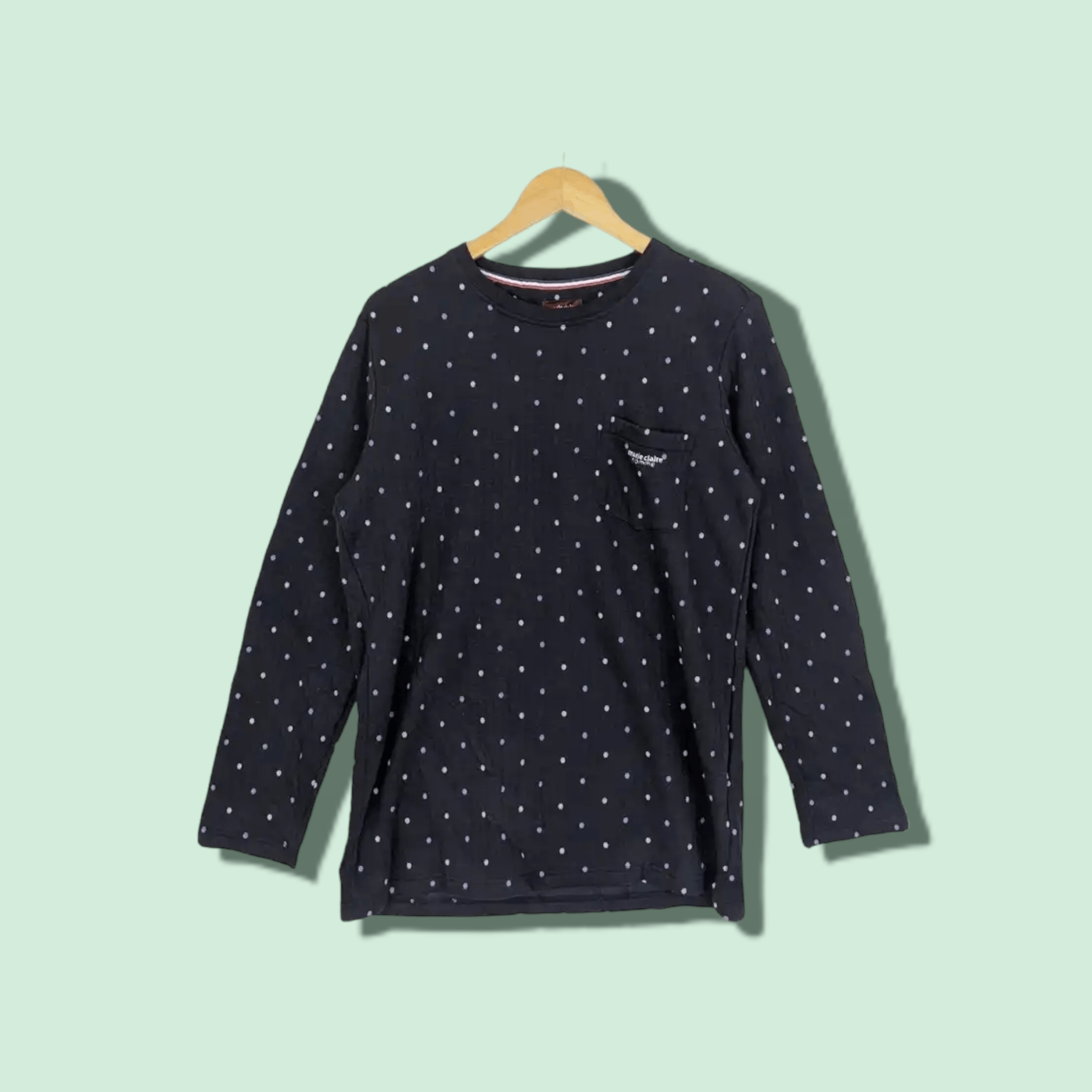 Japanese Brand MARIE CLAIRE Polka Dot Monogram Fendi Kapital Sweatshirt Size XL / US 12-14 / IT 48-50 - 1 Thumbnail