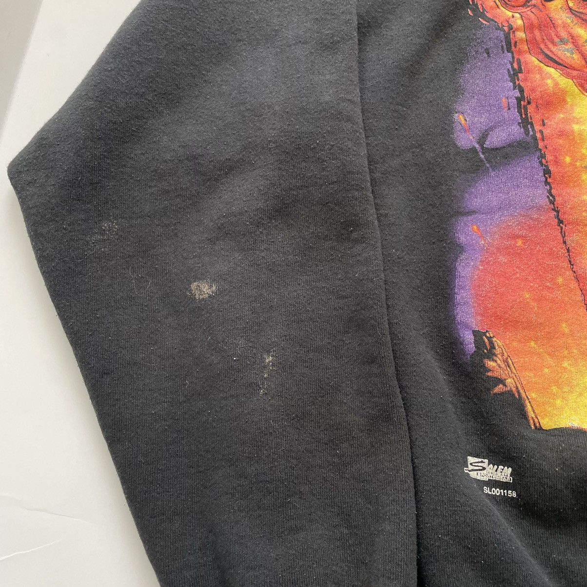 NBA × Salem Sportswear × Vintage RARE Vintage 90s Phoenix Suns Super Hero Salem Sweatshirt XL Size US XL / EU 56 / 4 - 7 Thumbnail