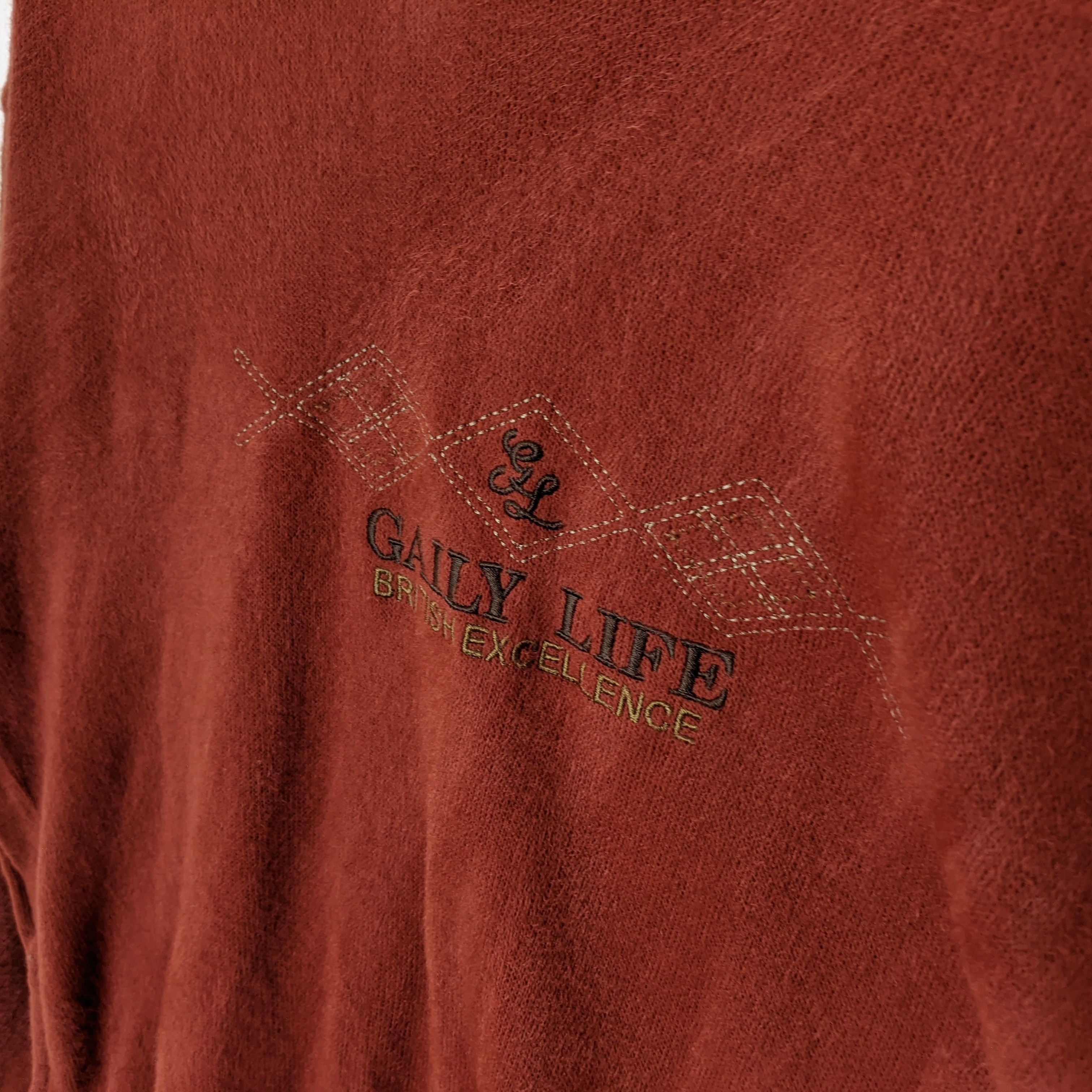 Japanese Brand × Vintage Vintage 90's GAILY LIFE Jumper Sweatshirt Size US M / EU 48-50 / 2 - 9 Thumbnail