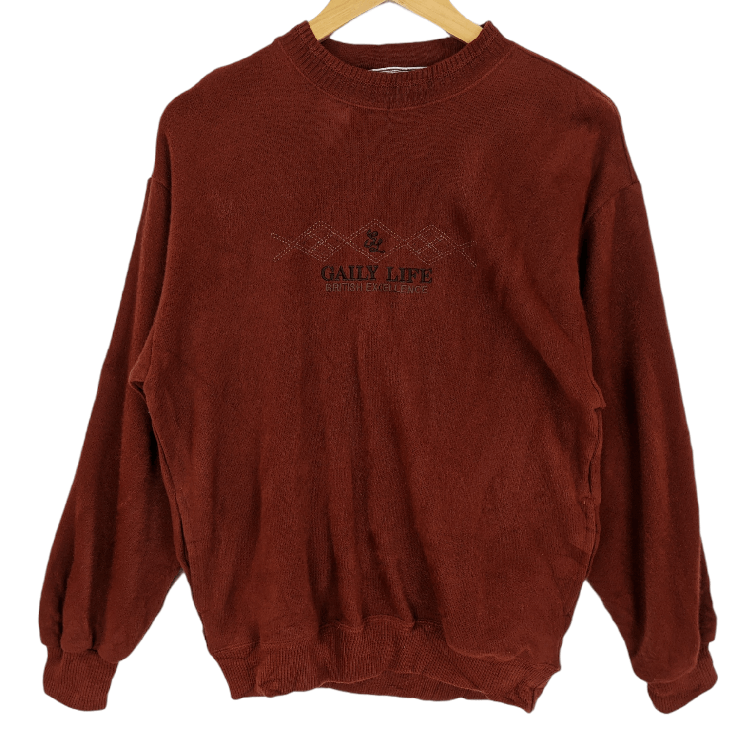 Japanese Brand × Vintage Vintage 90's GAILY LIFE Jumper Sweatshirt Size US M / EU 48-50 / 2 - 2 Thumbnail