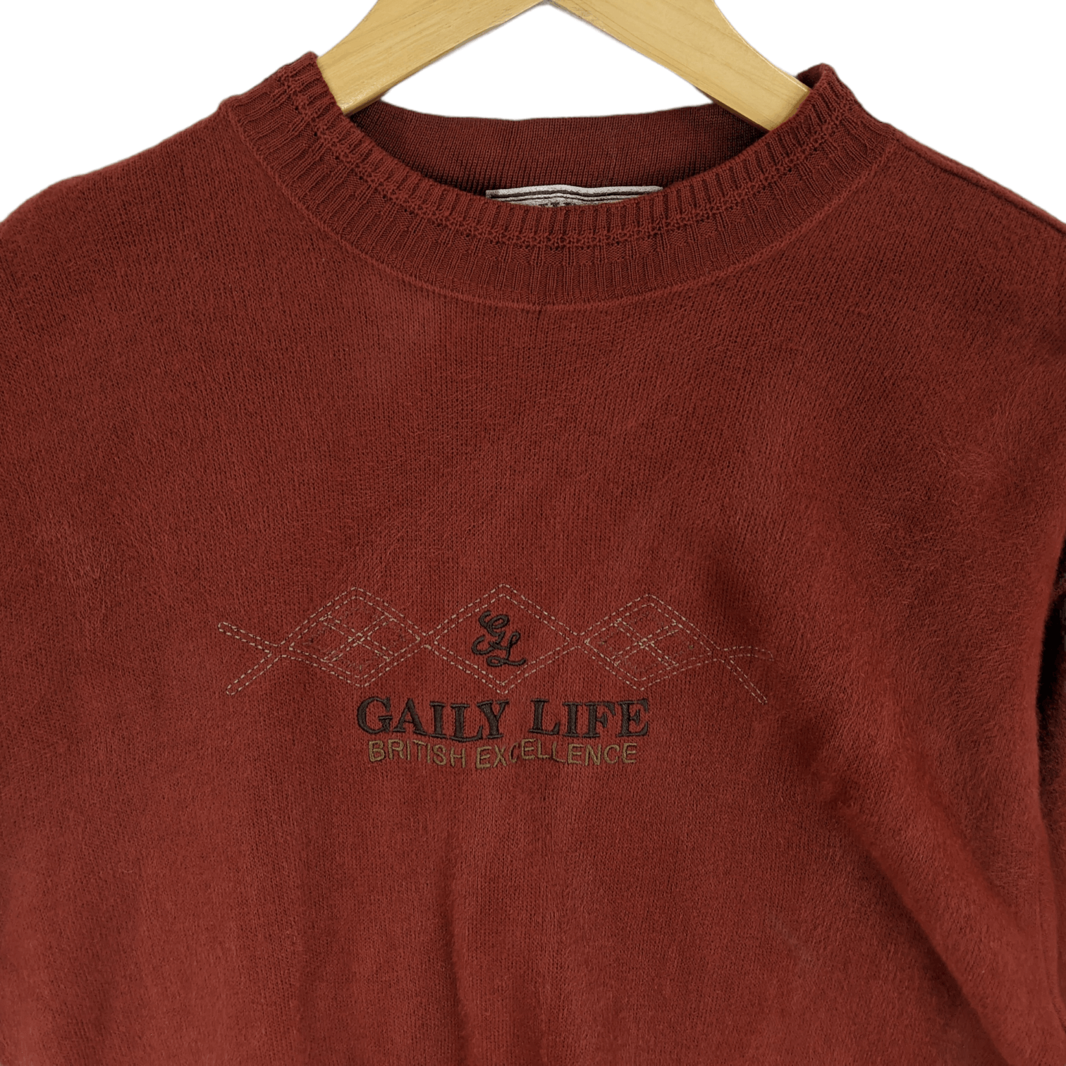 Japanese Brand × Vintage Vintage 90's GAILY LIFE Jumper Sweatshirt Size US M / EU 48-50 / 2 - 3 Thumbnail