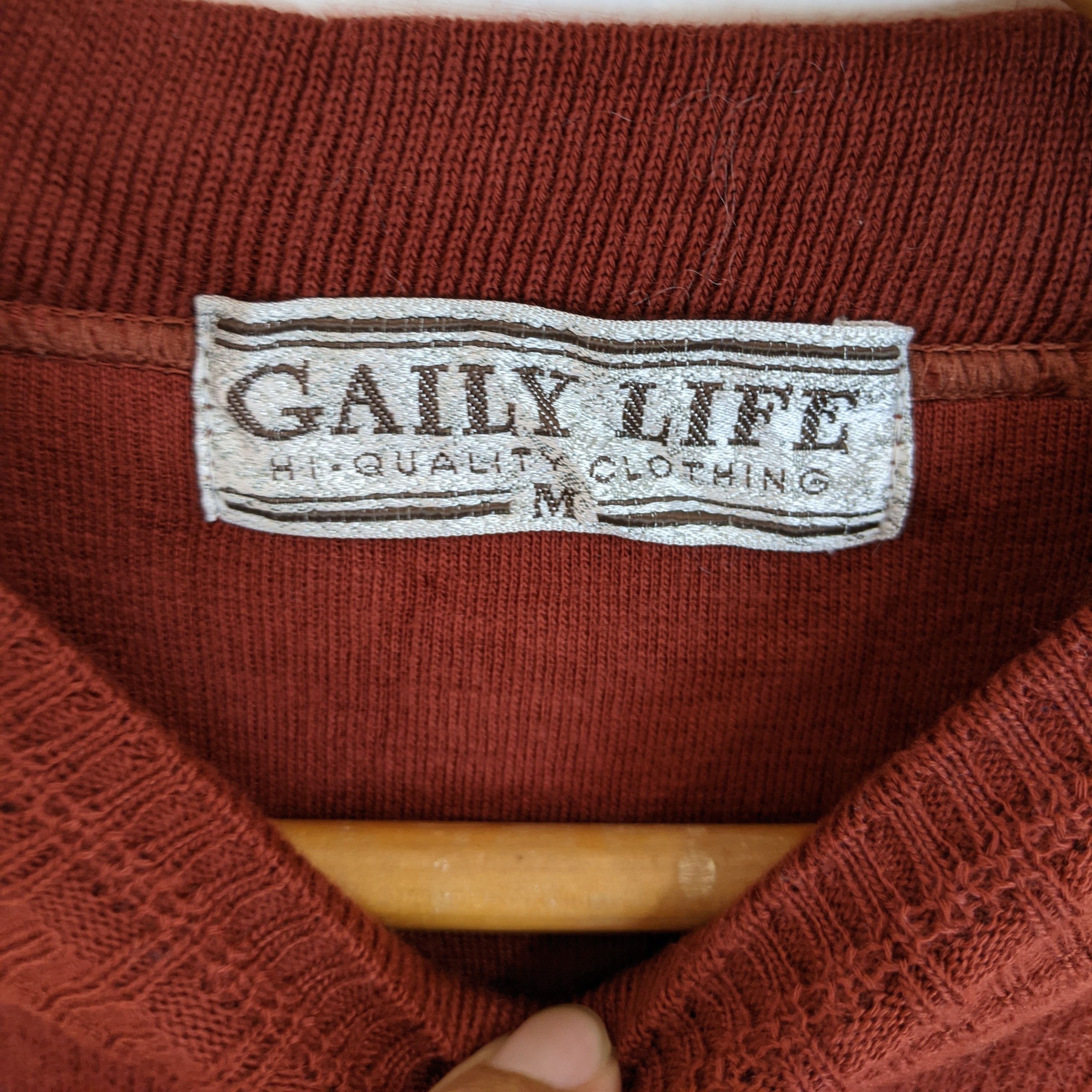 Japanese Brand × Vintage Vintage 90's GAILY LIFE Jumper Sweatshirt Size US M / EU 48-50 / 2 - 10 Thumbnail