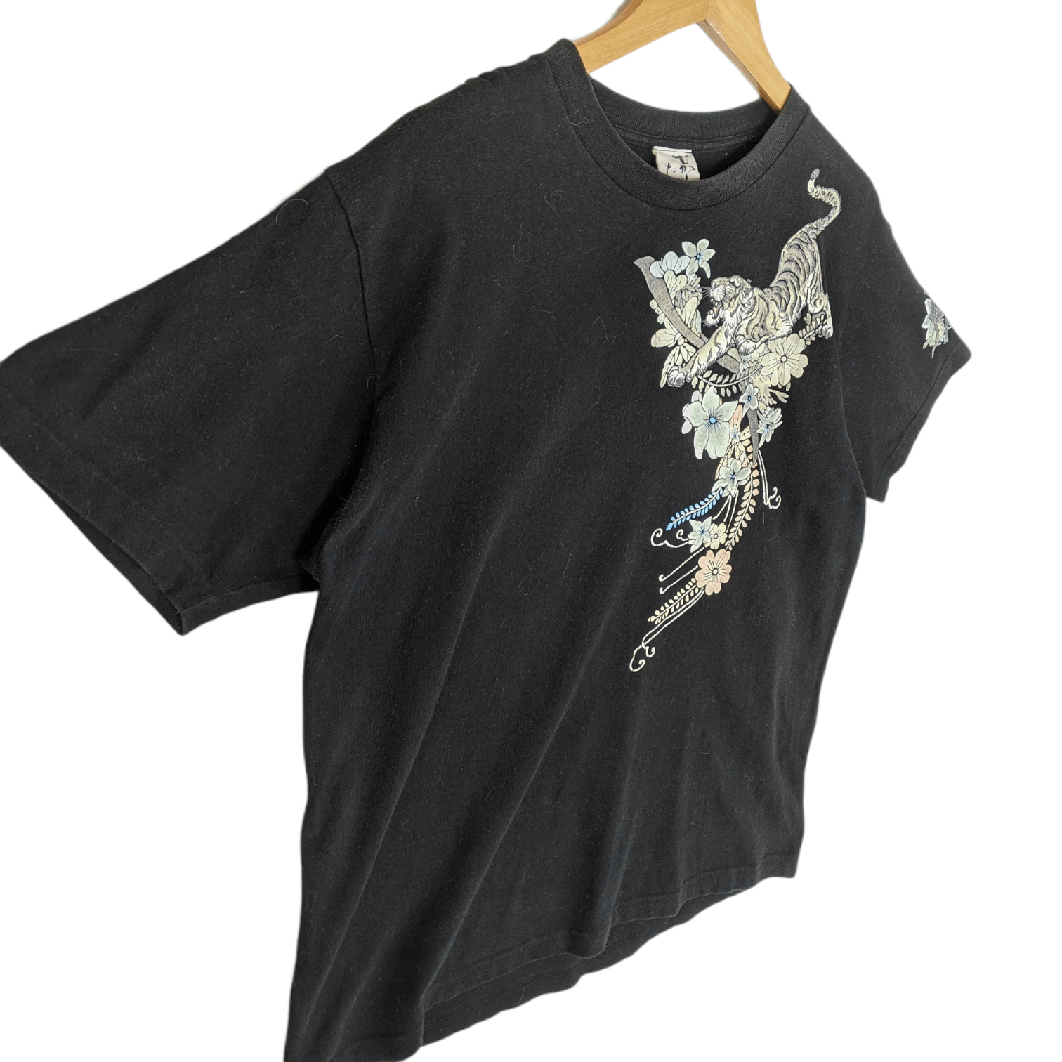 Japanese Brand JAPAN Gangster Yakuza Tiger Graphic T-Shirt MADE IN JAPAN Size US L / EU 52-54 / 3 - 4 Thumbnail