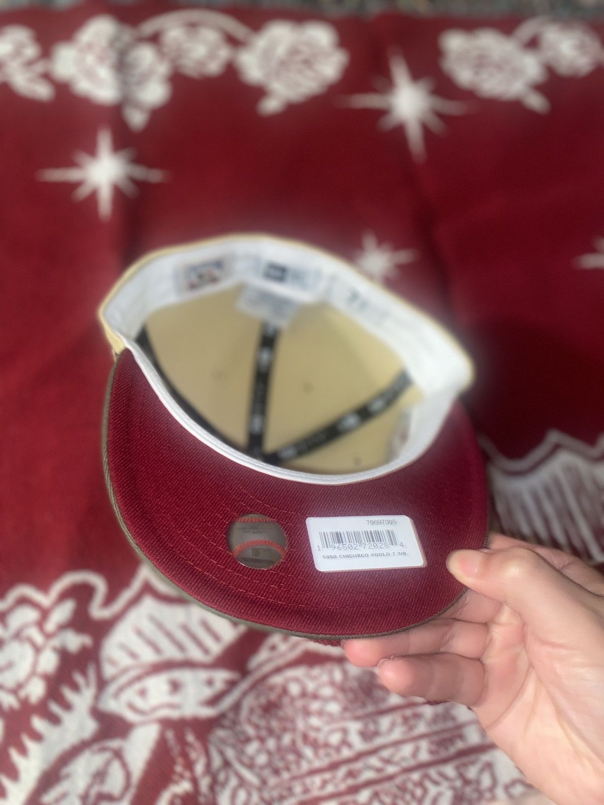 Hat Club × MLB × New Era 7 3/8 chicago Cubs 2 tone Vegas gold fitted hat Size ONE SIZE - 5 Thumbnail