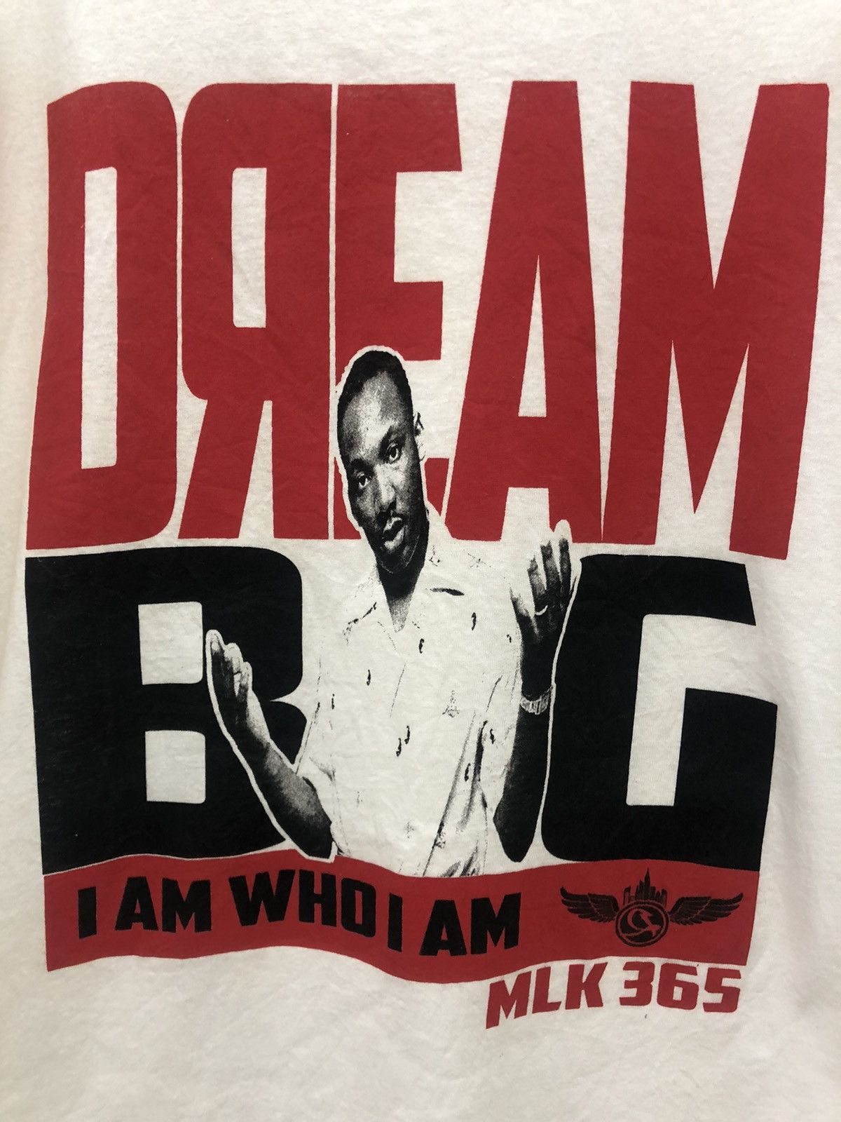 Rap Tees Rare MARTIN LUTHER KING MLK 365 Dream Big I Am Who I Am Tee Size US XL / EU 56 / 4 - 2 Thumbnail
