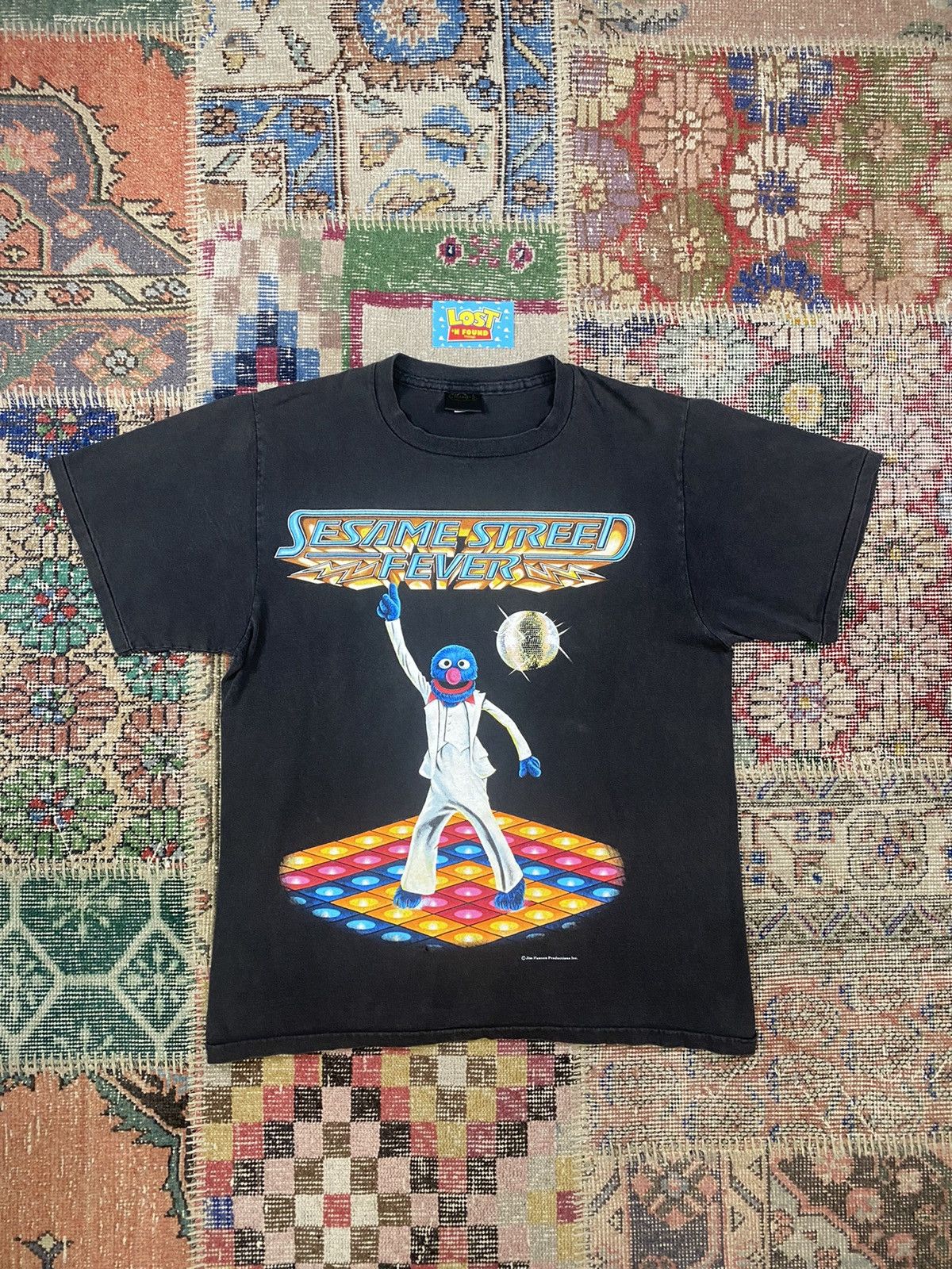 Vintage '90s Vintage Sesame Street Fever Grover Dance Party Tee