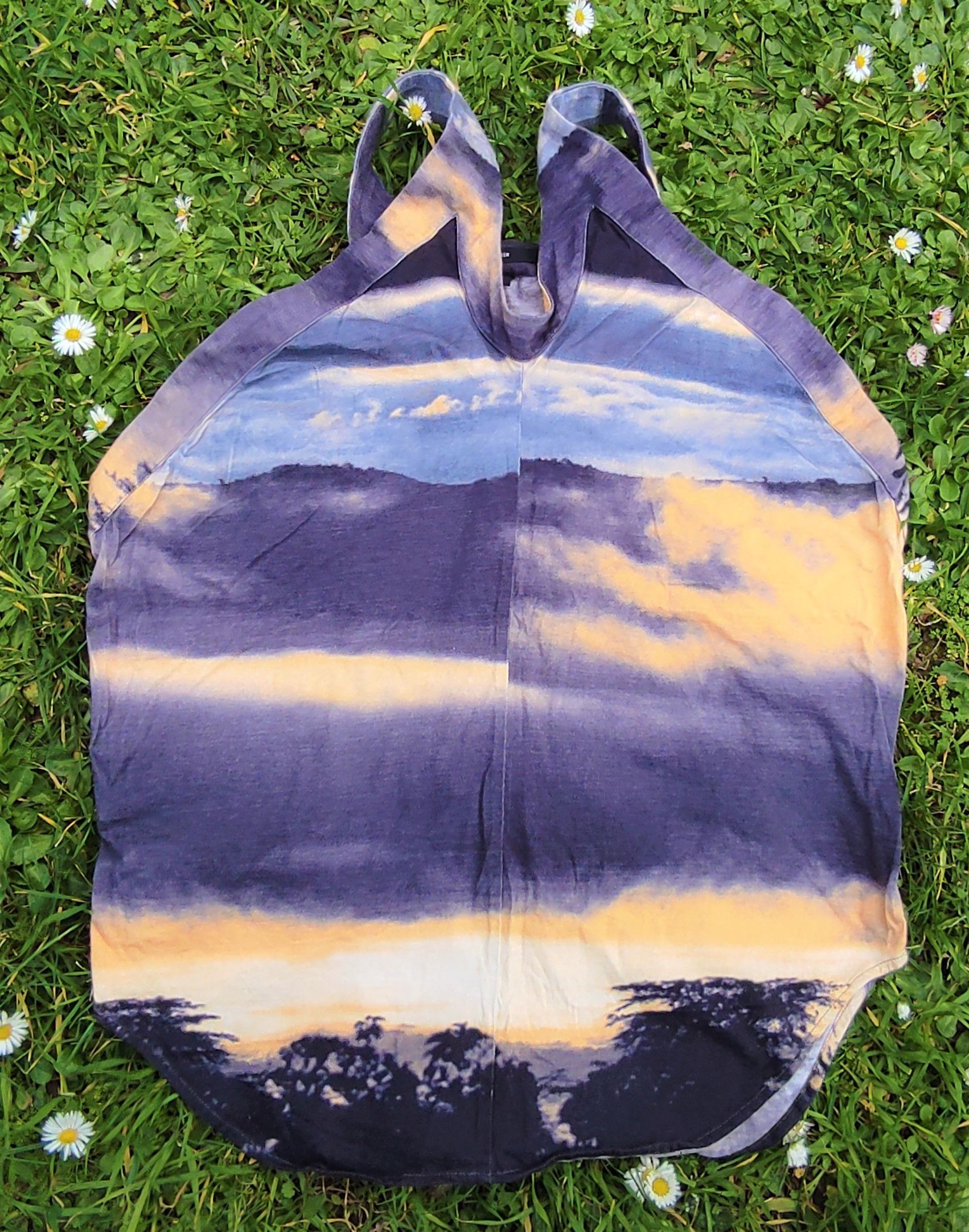 Alexander McQueen Alexander McQueen Sky Sunset Vintage 90s Tee Tank Shirt Top Size US M / EU 48-50 / 2 - 1 Thumbnail