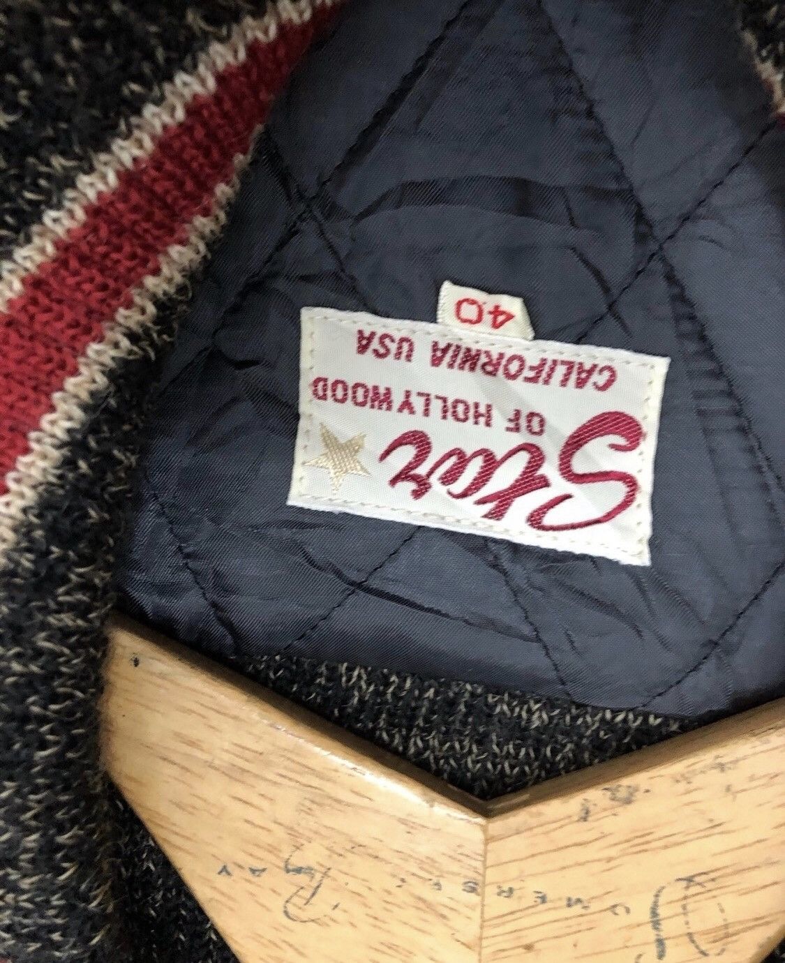 Japanese Brand Star Of Hollywood Satanic Embroidered Jacket Size US L / EU 52-54 / 3 - 9 Thumbnail