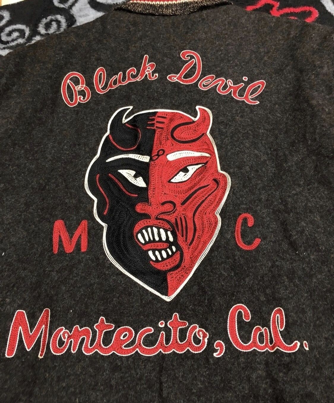 Japanese Brand Star Of Hollywood Satanic Embroidered Jacket Size US L / EU 52-54 / 3 - 8 Thumbnail