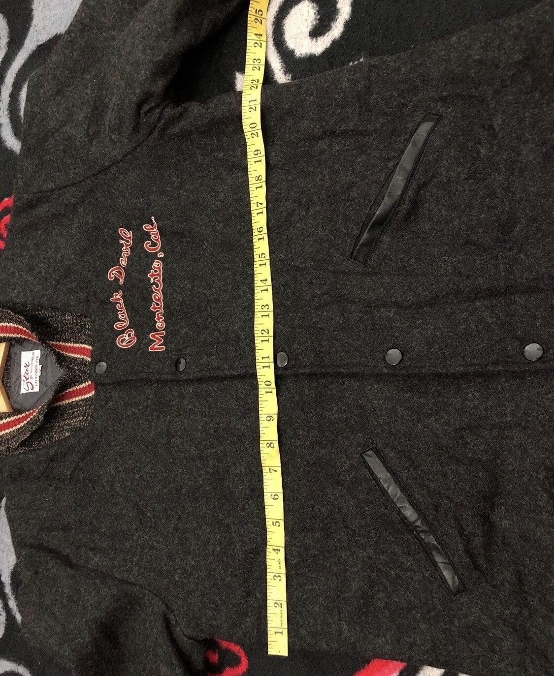 Japanese Brand Star Of Hollywood Satanic Embroidered Jacket Size US L / EU 52-54 / 3 - 10 Thumbnail
