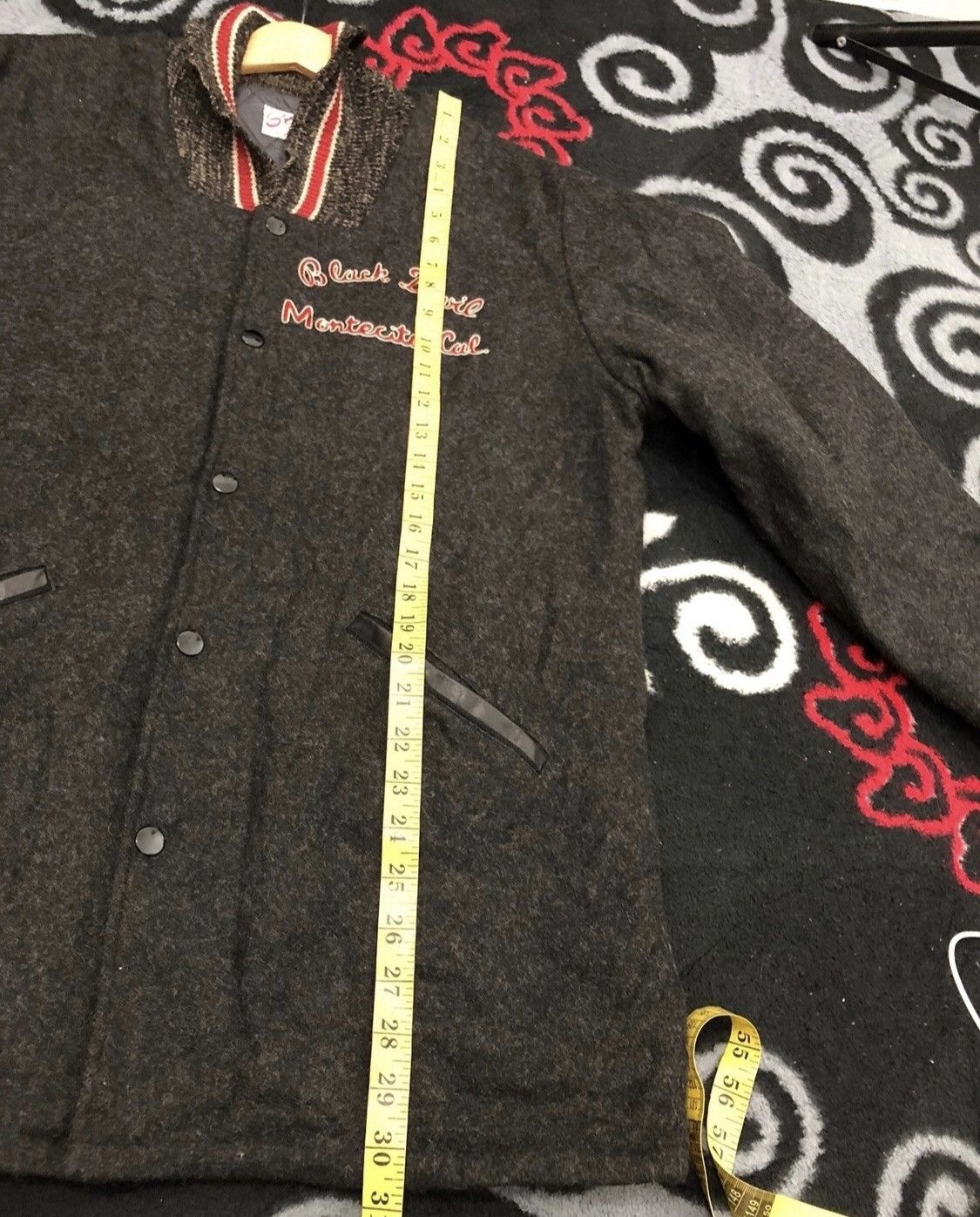 Japanese Brand Star Of Hollywood Satanic Embroidered Jacket Size US L / EU 52-54 / 3 - 11 Thumbnail