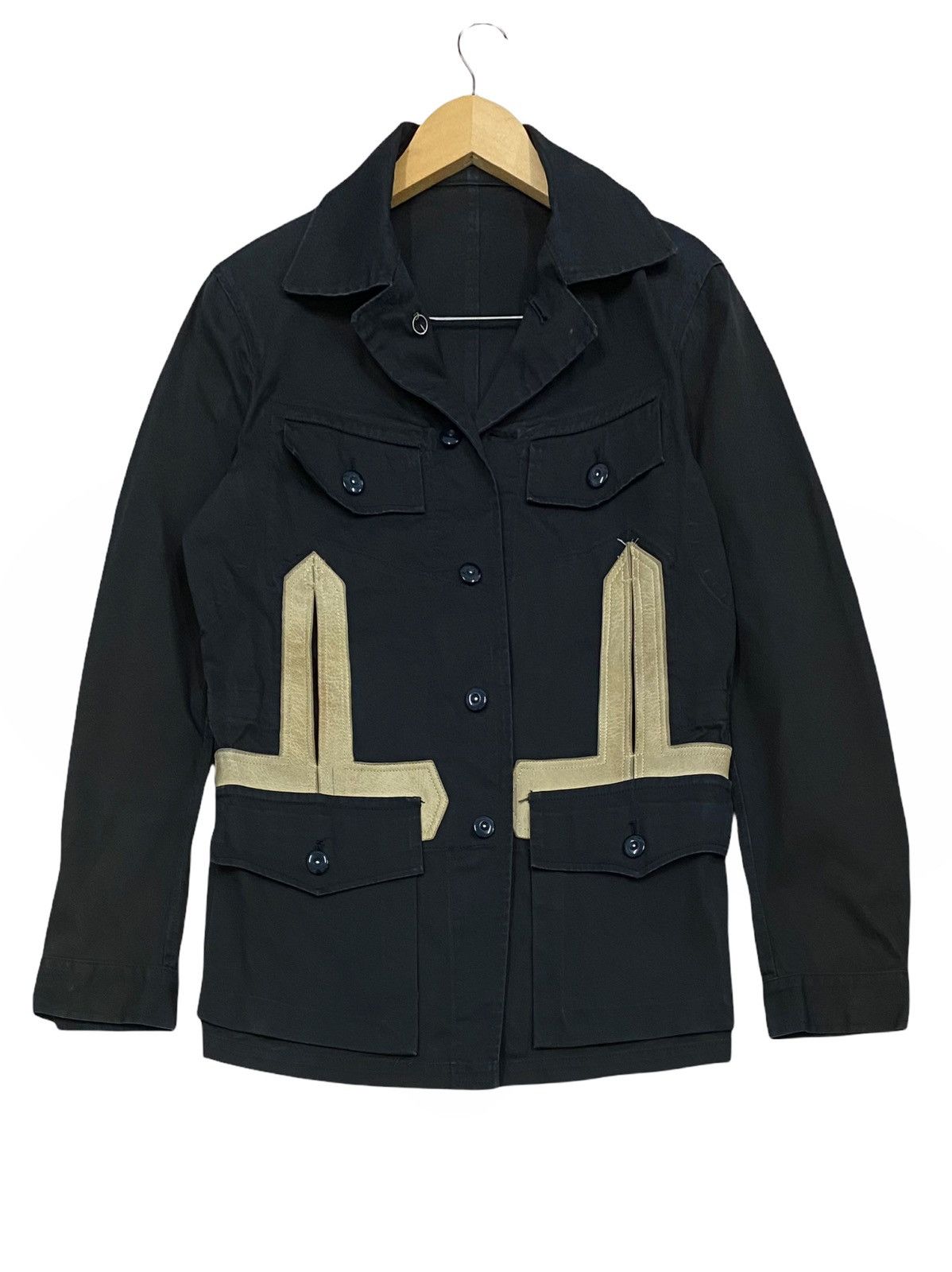 Japanese Brand JAPANESE BRAND JIPIJAPA MULTIPOCKET LEATHER JACKET Size US S / EU 44-46 / 1 - 1 Thumbnail