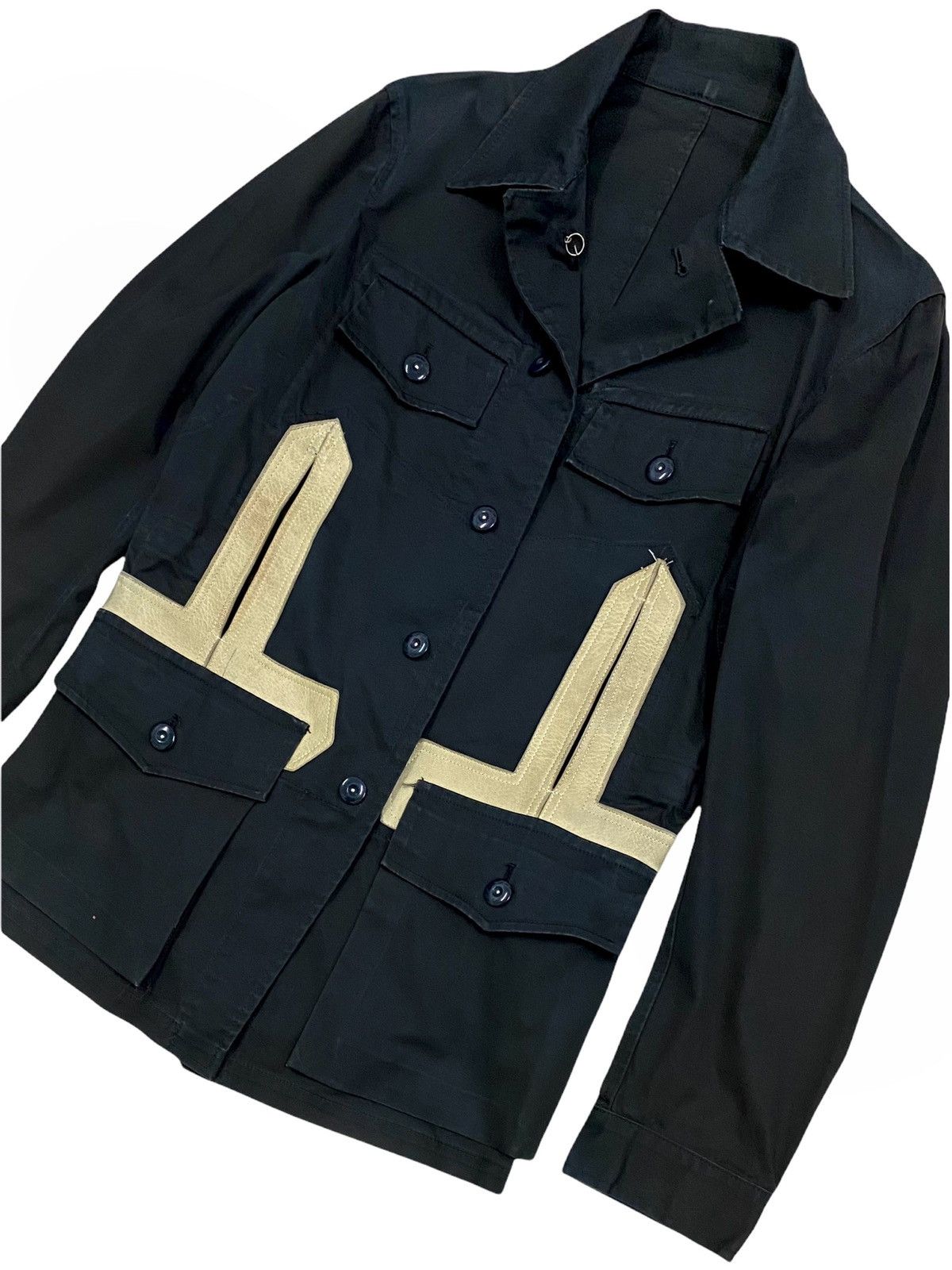 Japanese Brand JAPANESE BRAND JIPIJAPA MULTIPOCKET LEATHER JACKET Size US S / EU 44-46 / 1 - 7 Thumbnail