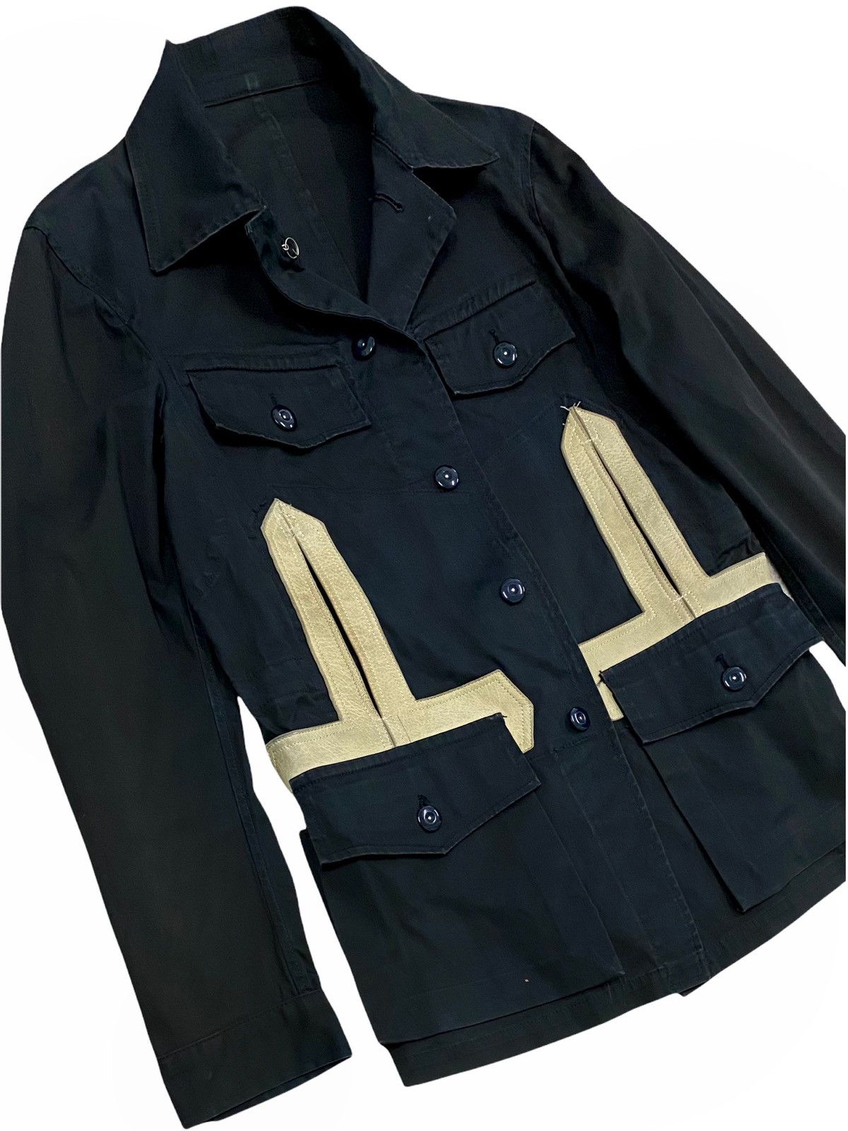 Japanese Brand JAPANESE BRAND JIPIJAPA MULTIPOCKET LEATHER JACKET Size US S / EU 44-46 / 1 - 8 Thumbnail