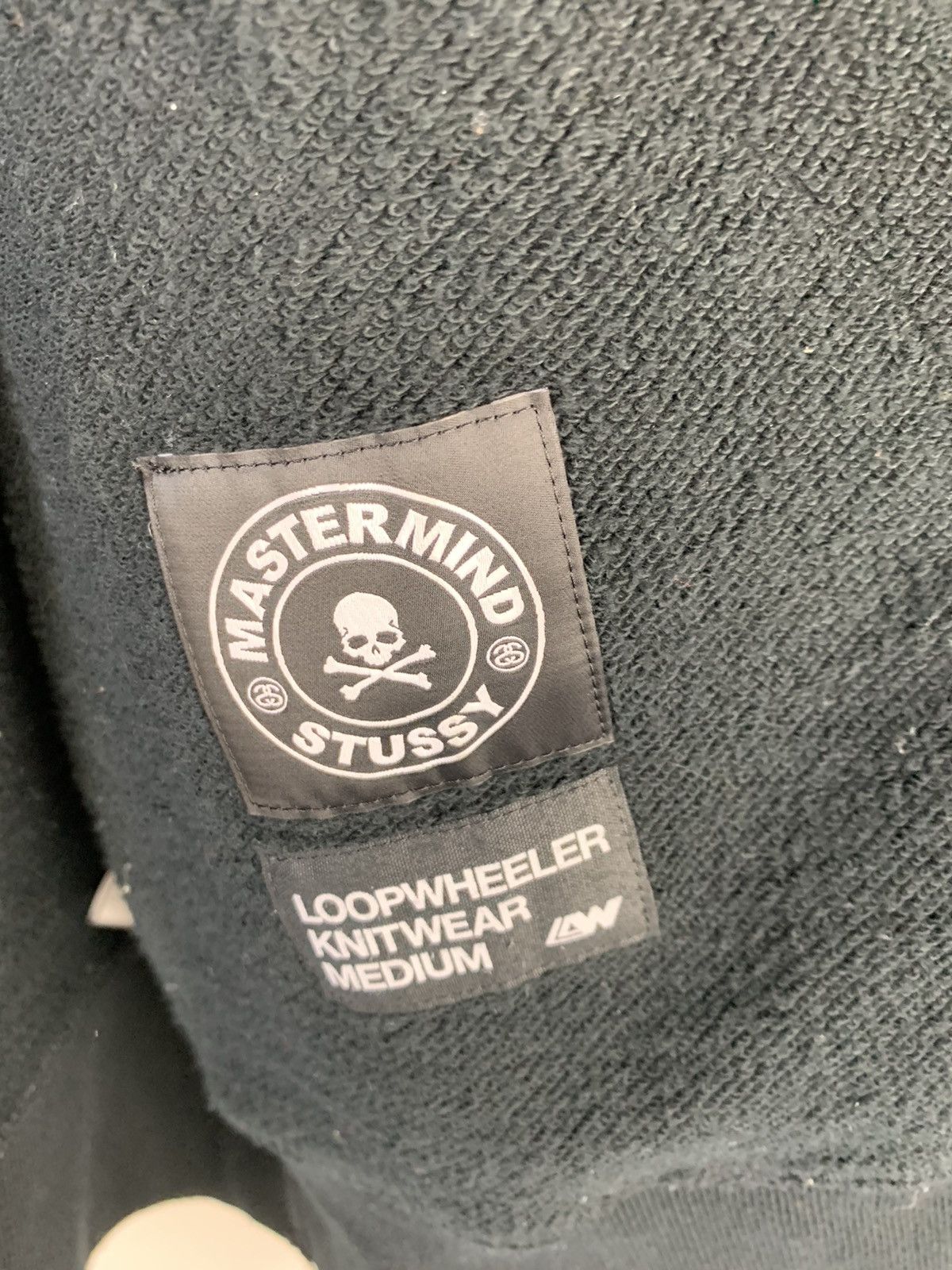 Loopwheeler × Mastermind Japan × Stussy STUSSY x MASTERMIND JAPAN x LOOPWHEELER SKULL CARDIGAN Size US M / EU 48-50 / 2 - 5 Thumbnail