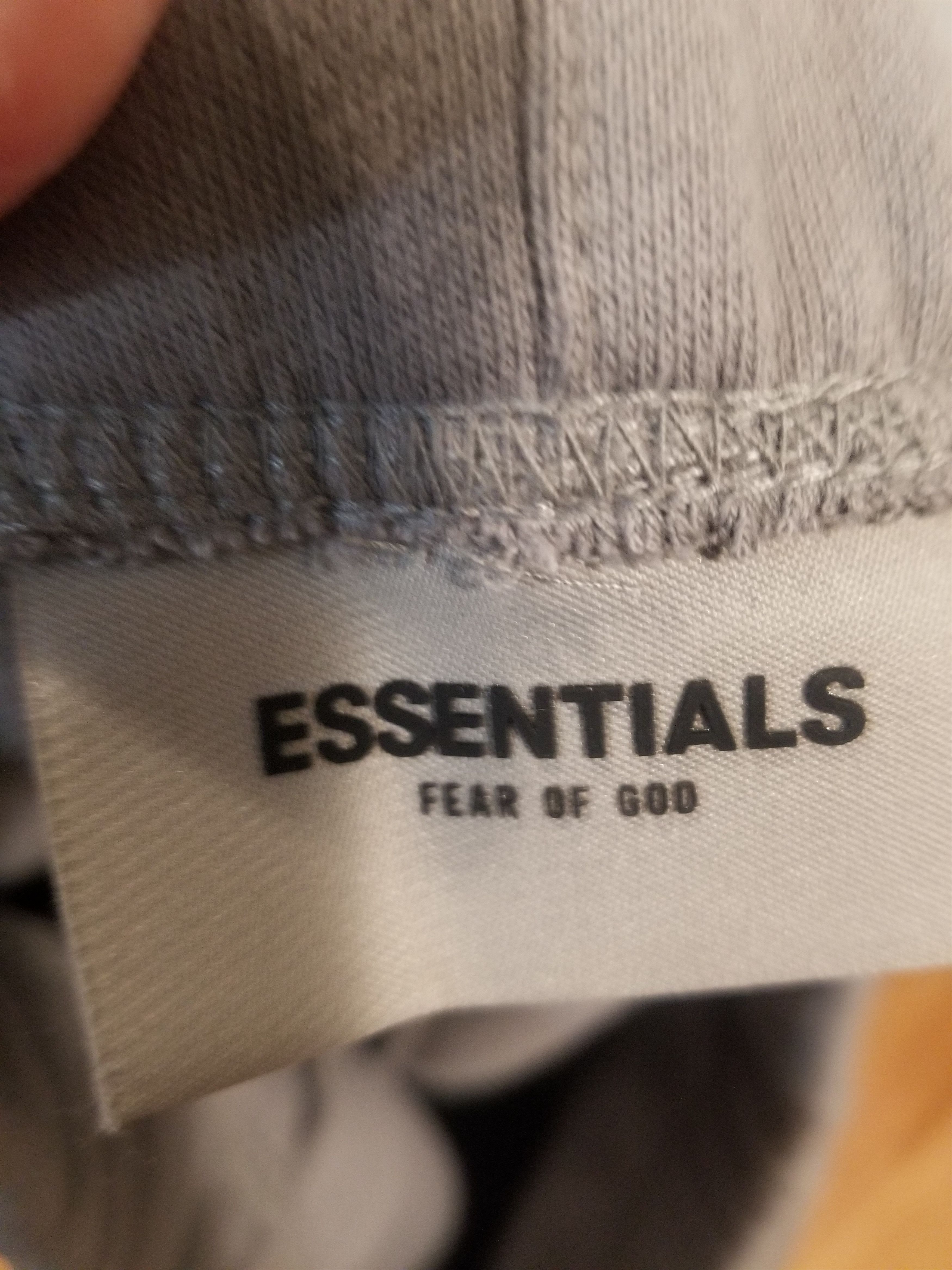 Essentials × Fear of God Fear of god essentials ss20 Cement/pebble fleece sweatpants Size US 34 / EU 50 - 3 Thumbnail
