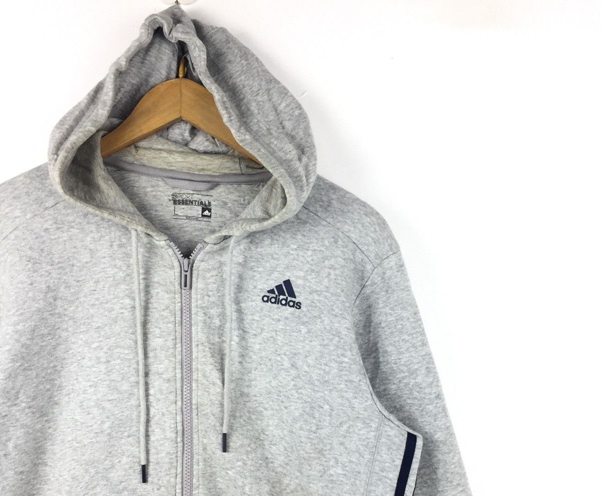 Adidas × Vintage Sweater Hoodie Adidas Nice Design Logo On Sleeve Medium Size US M / EU 48-50 / 2 - 2 Thumbnail