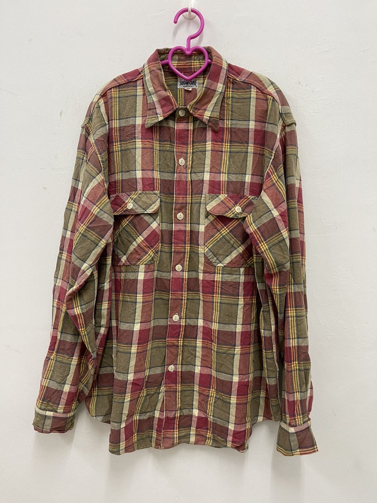 Sugar Cane Rare Vintage Union Made SUGAR CANE TOYO ENTERPRISE Shirt Size US L / EU 52-54 / 3 - 1 Thumbnail