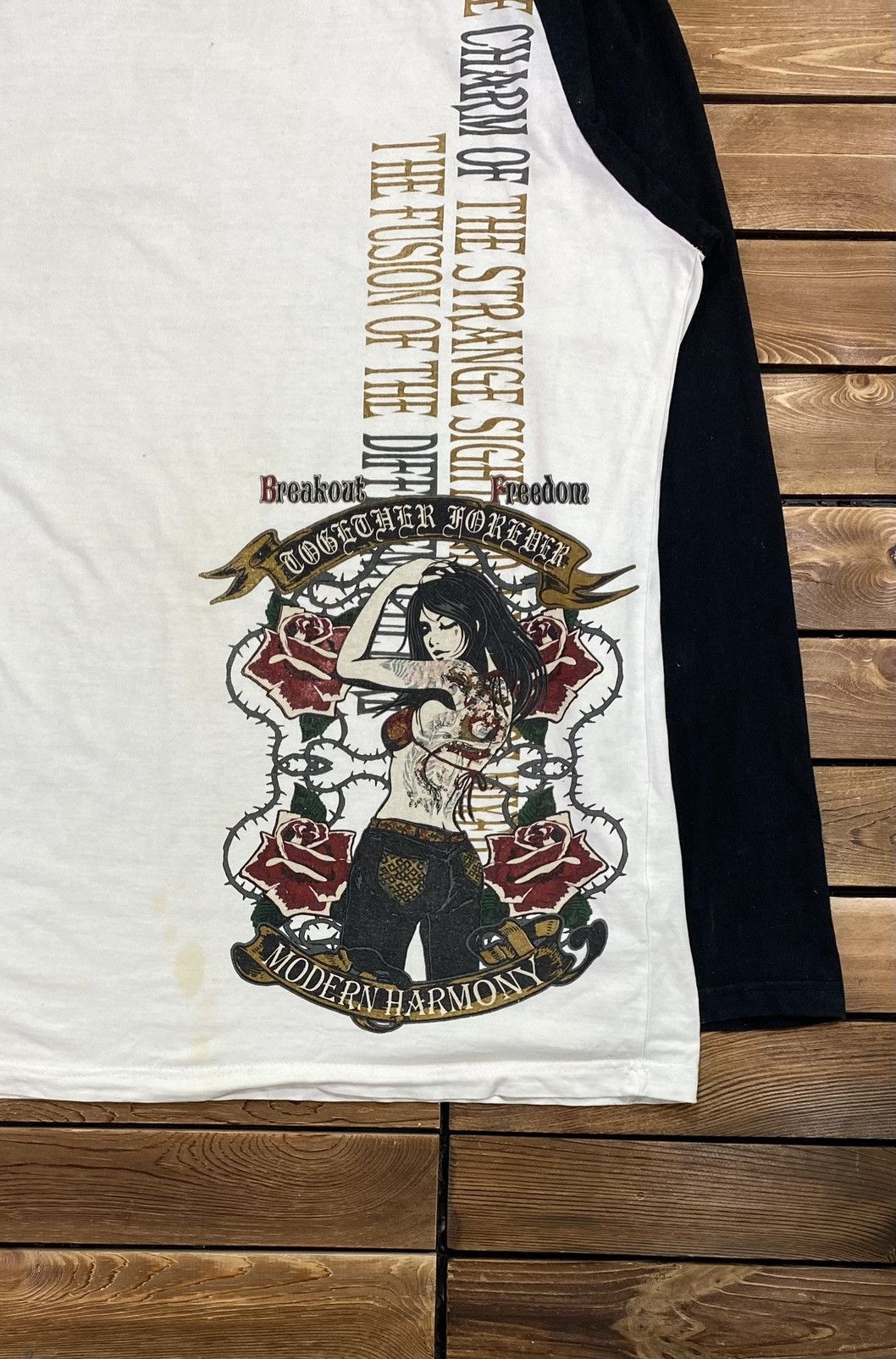 Japanese Brand × Vintage Vintage Modern Harmony Japanese Brand Big Logo Art Size XL Size US XL / EU 56 / 4 - 3 Thumbnail