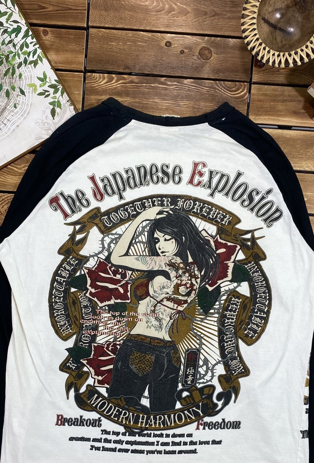 Japanese Brand × Vintage Vintage Modern Harmony Japanese Brand Big Logo Art Size XL Size US XL / EU 56 / 4 - 10 Thumbnail