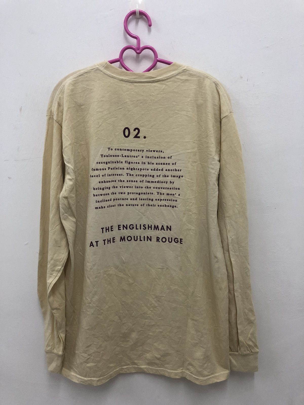 Vintage Vintage THE ENGLISHMAN AT THE MOULIN ROUGE PopArt Shirt Size US M / EU 48-50 / 2 - 5 Thumbnail