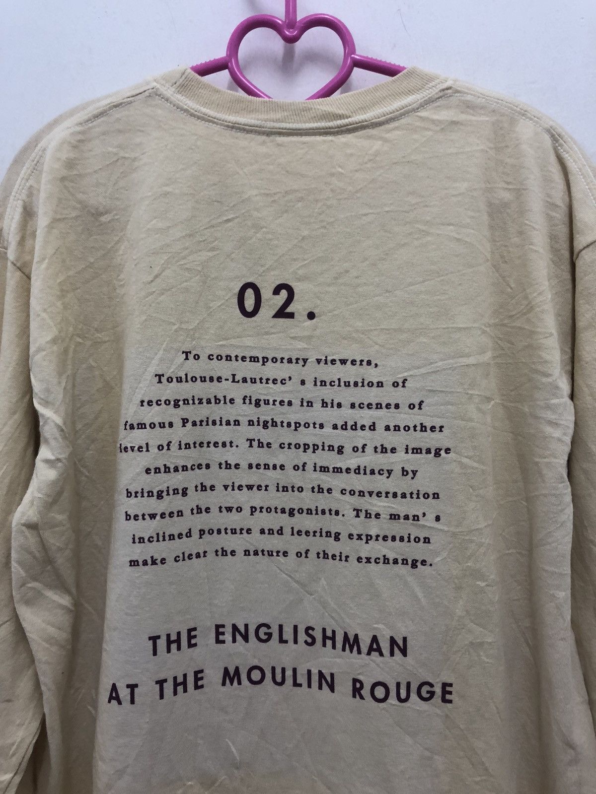 Vintage Vintage THE ENGLISHMAN AT THE MOULIN ROUGE PopArt Shirt Size US M / EU 48-50 / 2 - 6 Thumbnail