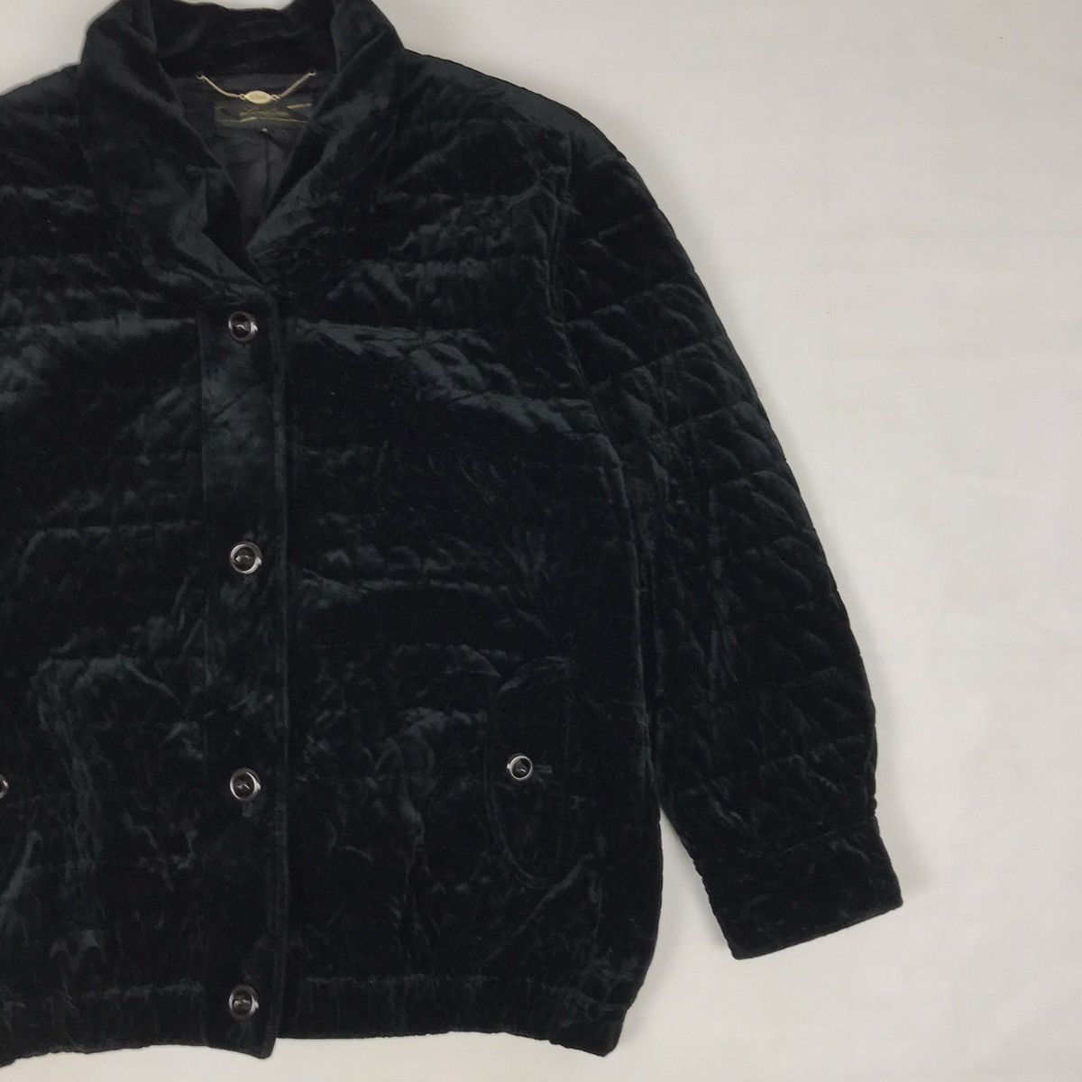 Japanese Brand × Velvet × Vintage Vintage Japanese Brand QUILTED Velvet Jacket Size US L / EU 52-54 / 3 - 5 Thumbnail