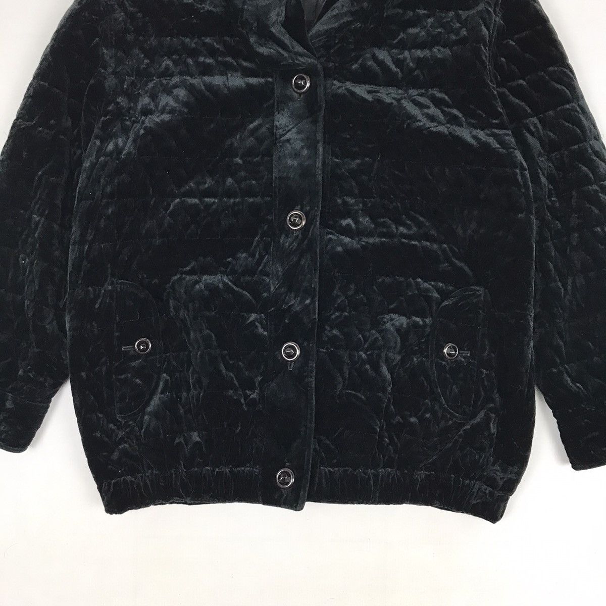 Japanese Brand × Velvet × Vintage Vintage Japanese Brand QUILTED Velvet Jacket Size US L / EU 52-54 / 3 - 3 Thumbnail