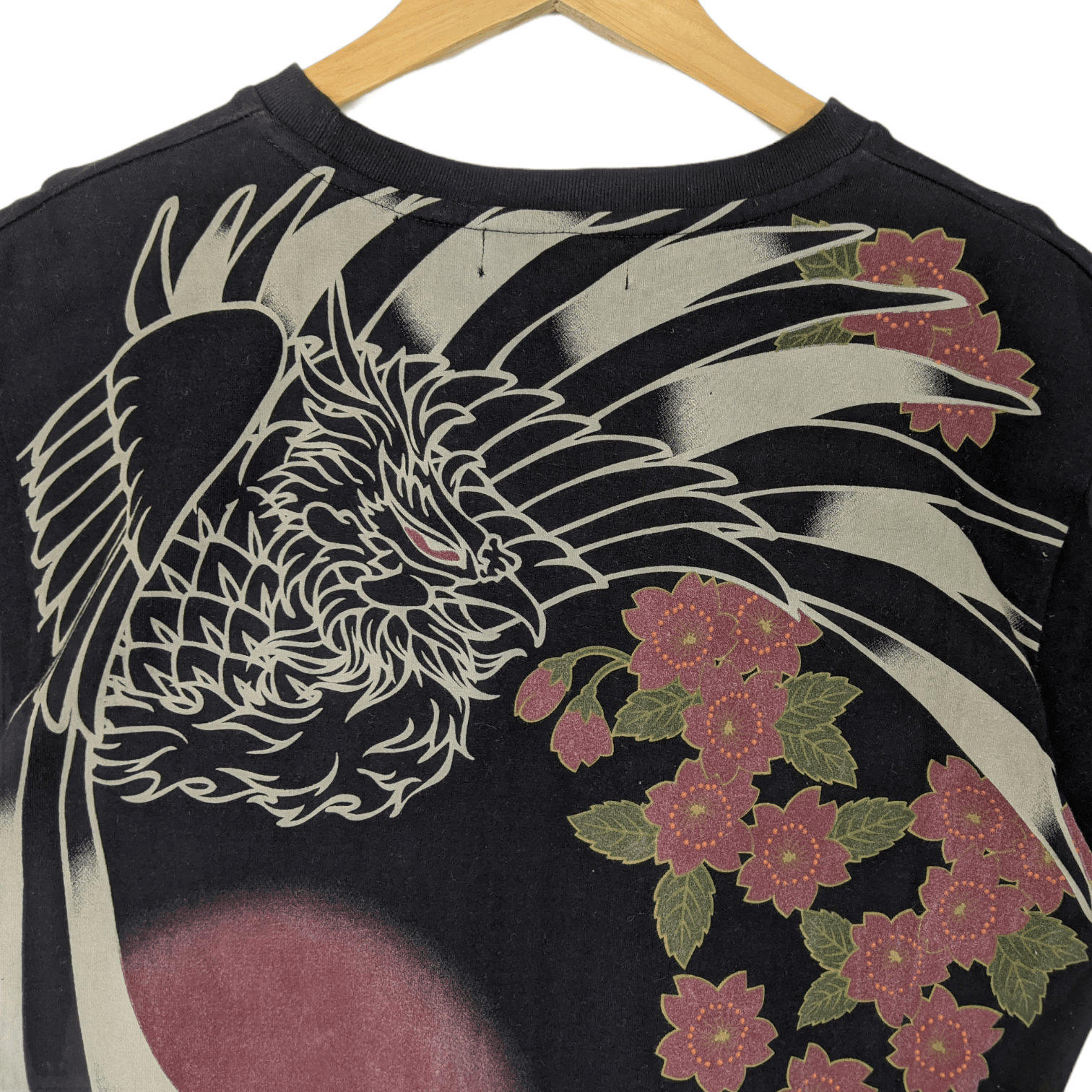 Japanese Brand NEVERMIND Gangster Yakuza Eagle Graphic T-Shirt Size US L / EU 52-54 / 3 - 6 Thumbnail