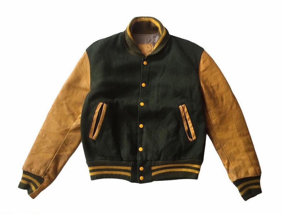 Golden Bear VINTAGE 80s GOLDEN BEAR VARSITY JACKET Size US M / EU 48-50 / 2 - 9 Thumbnail