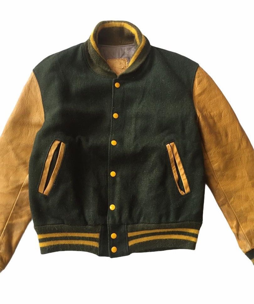 Golden Bear VINTAGE 80s GOLDEN BEAR VARSITY JACKET Size US M / EU 48-50 / 2 - 6 Thumbnail